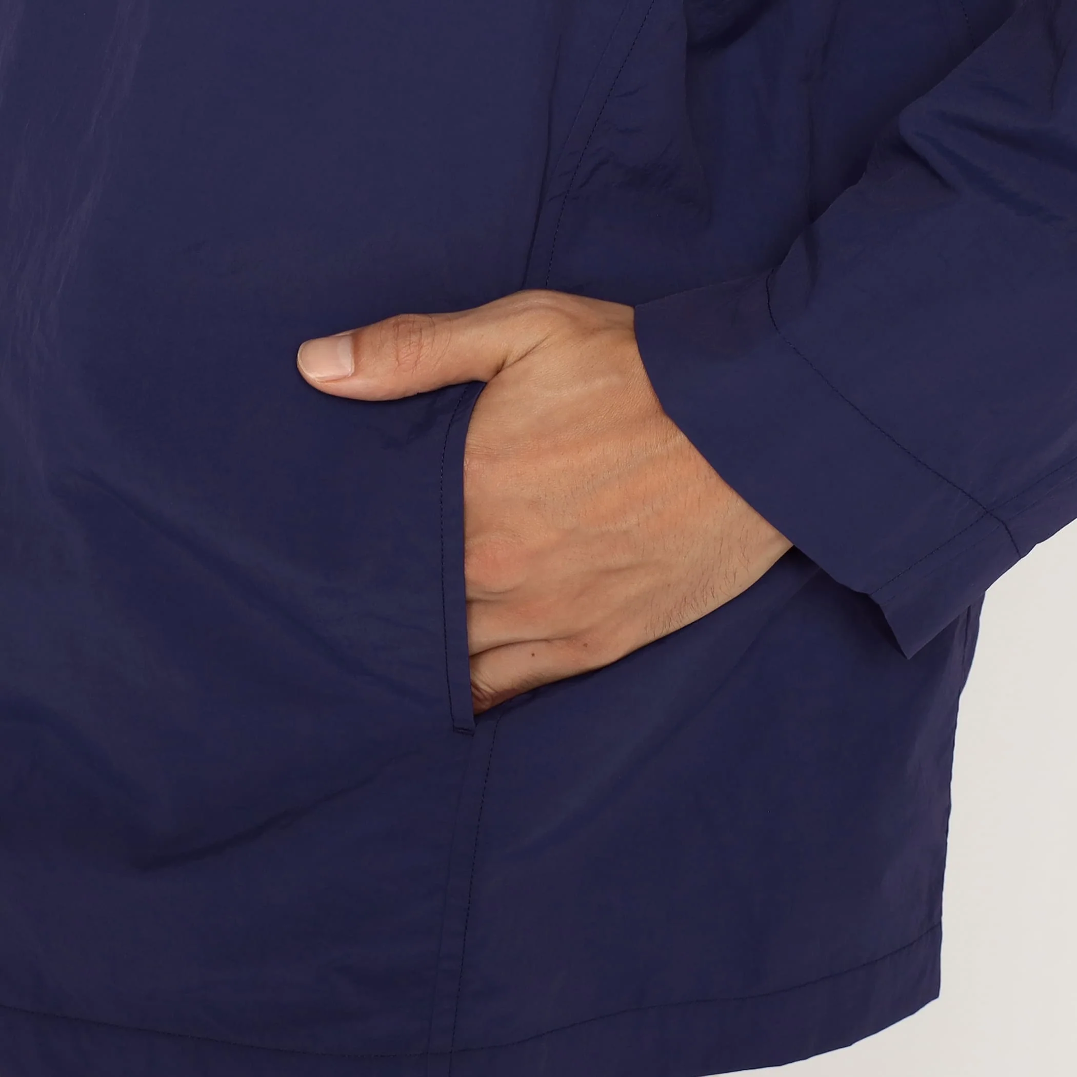 Men's Nylon Tusser Stand Collar Jacket - Image 6