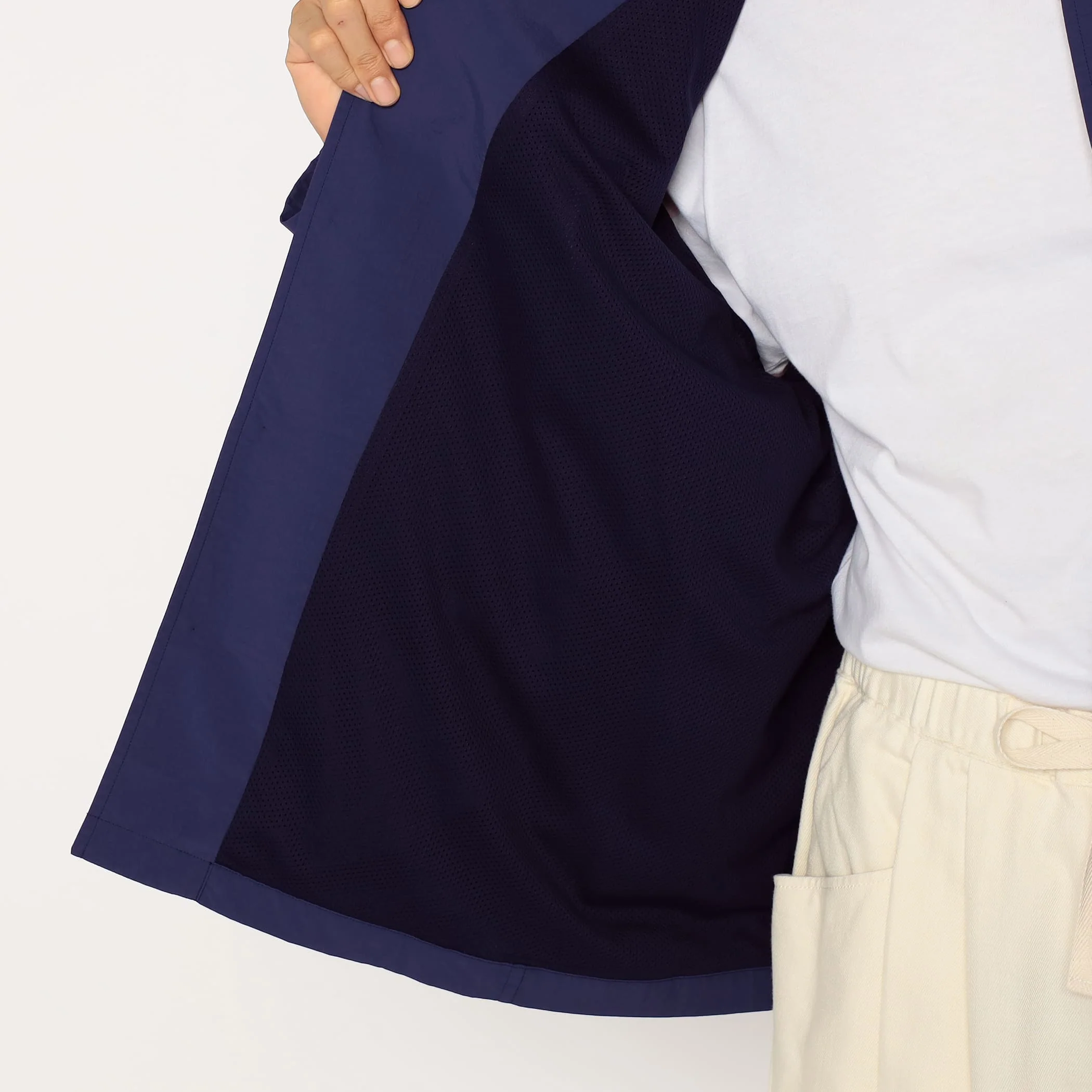 Men's Nylon Tusser Stand Collar Jacket - Image 7