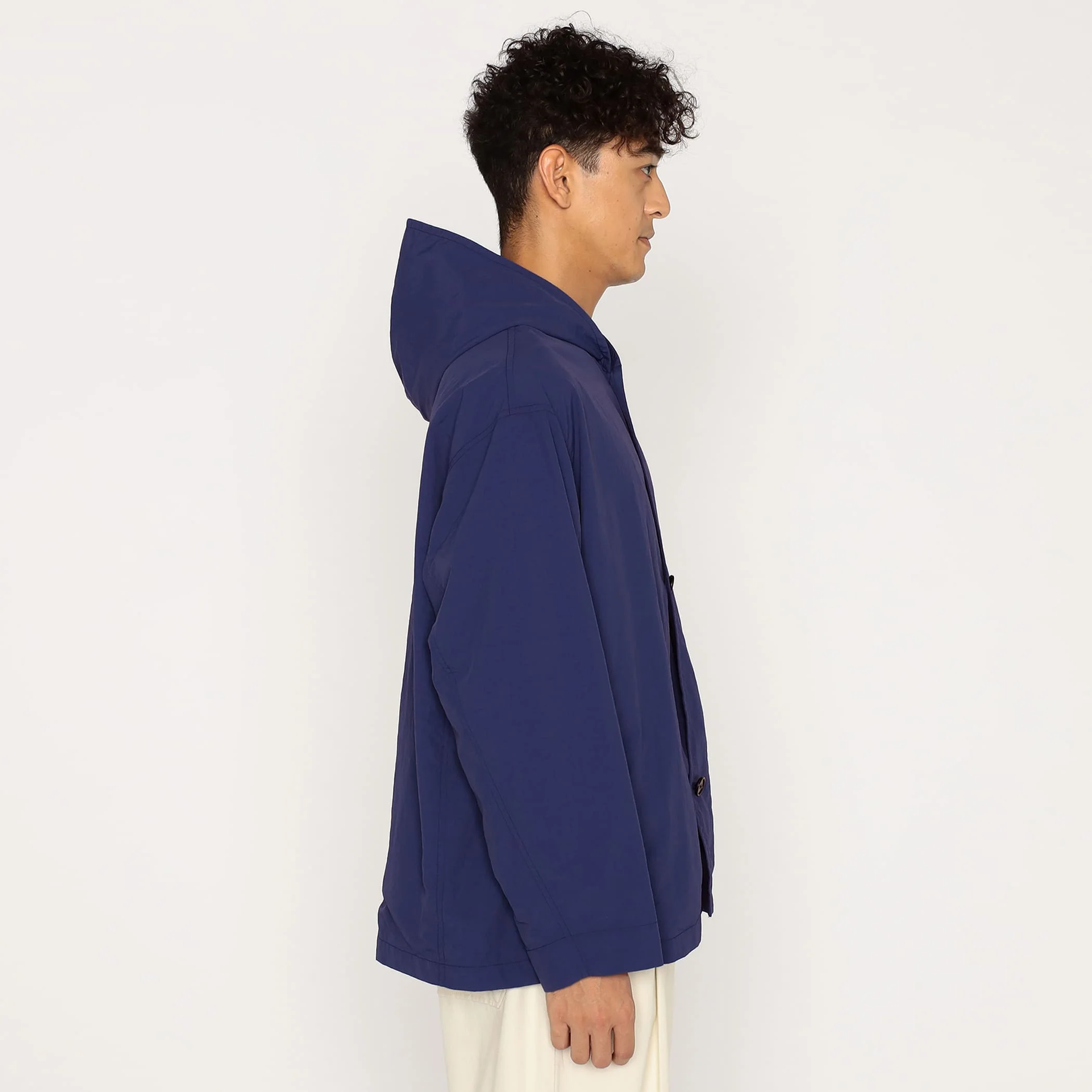 Men's Nylon Tusser Hooded Jacket - Image 4