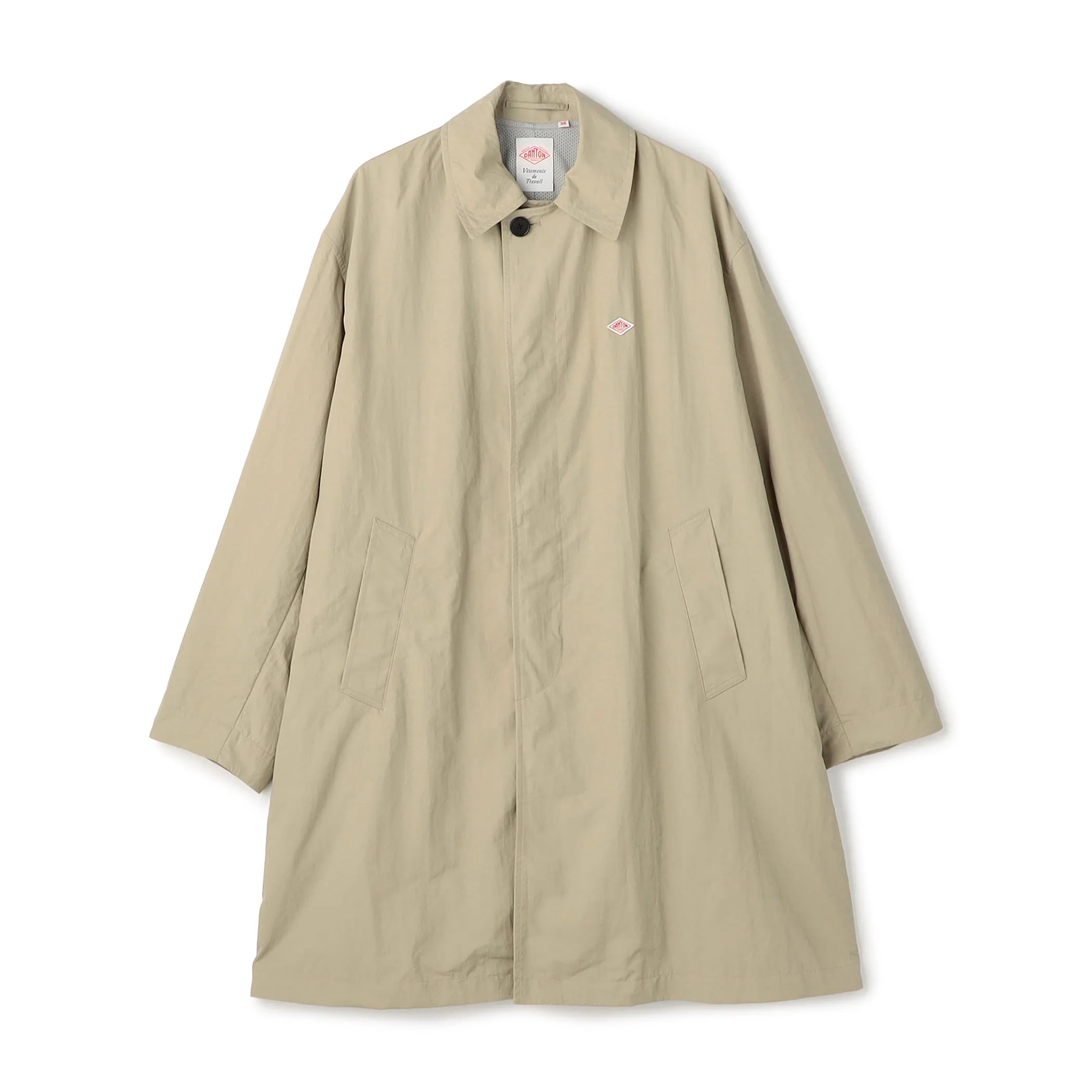 Men's Nylon Tusser Balmacaan Coat - Image 14