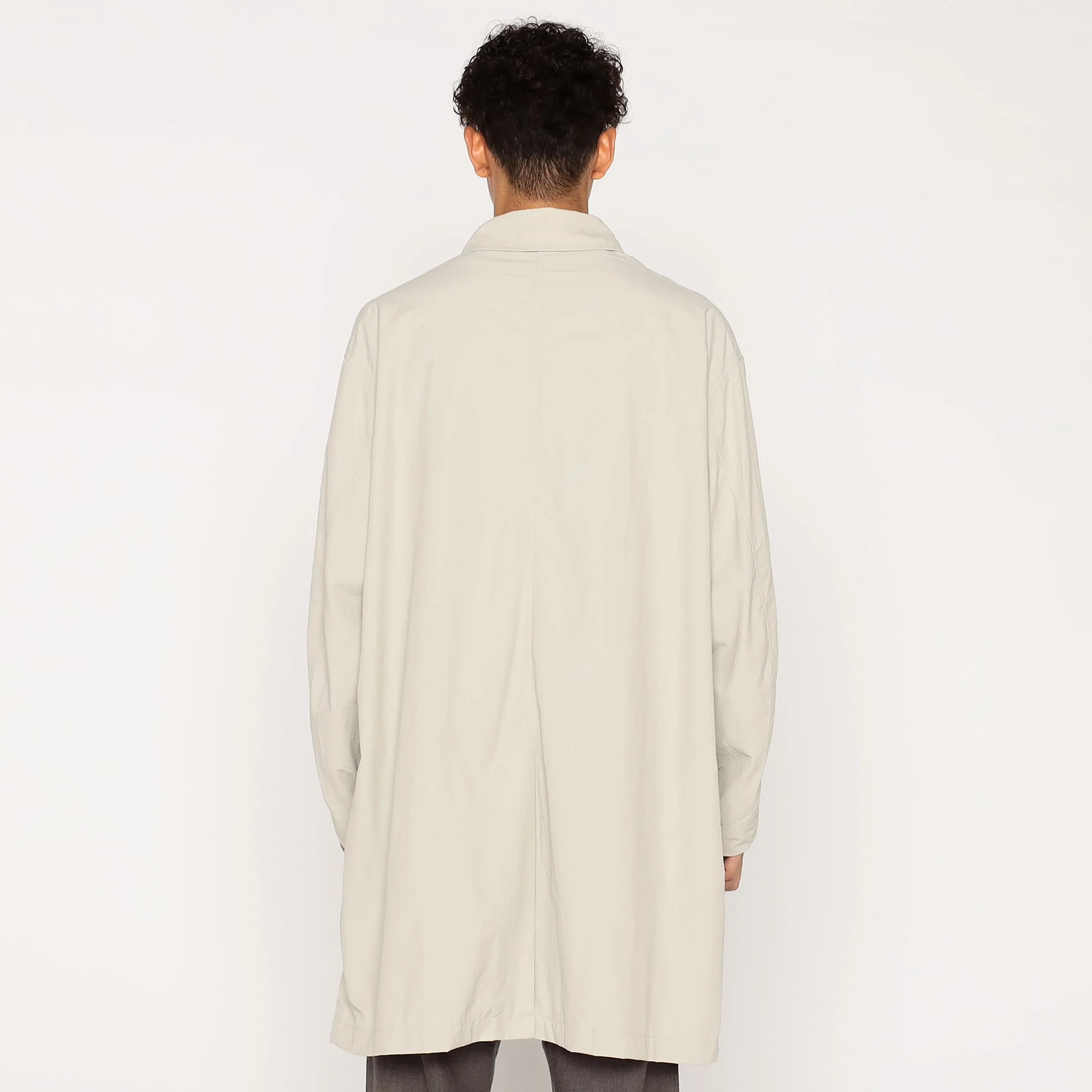 Men's Nylon Tusser Balmacaan Coat - Image 6