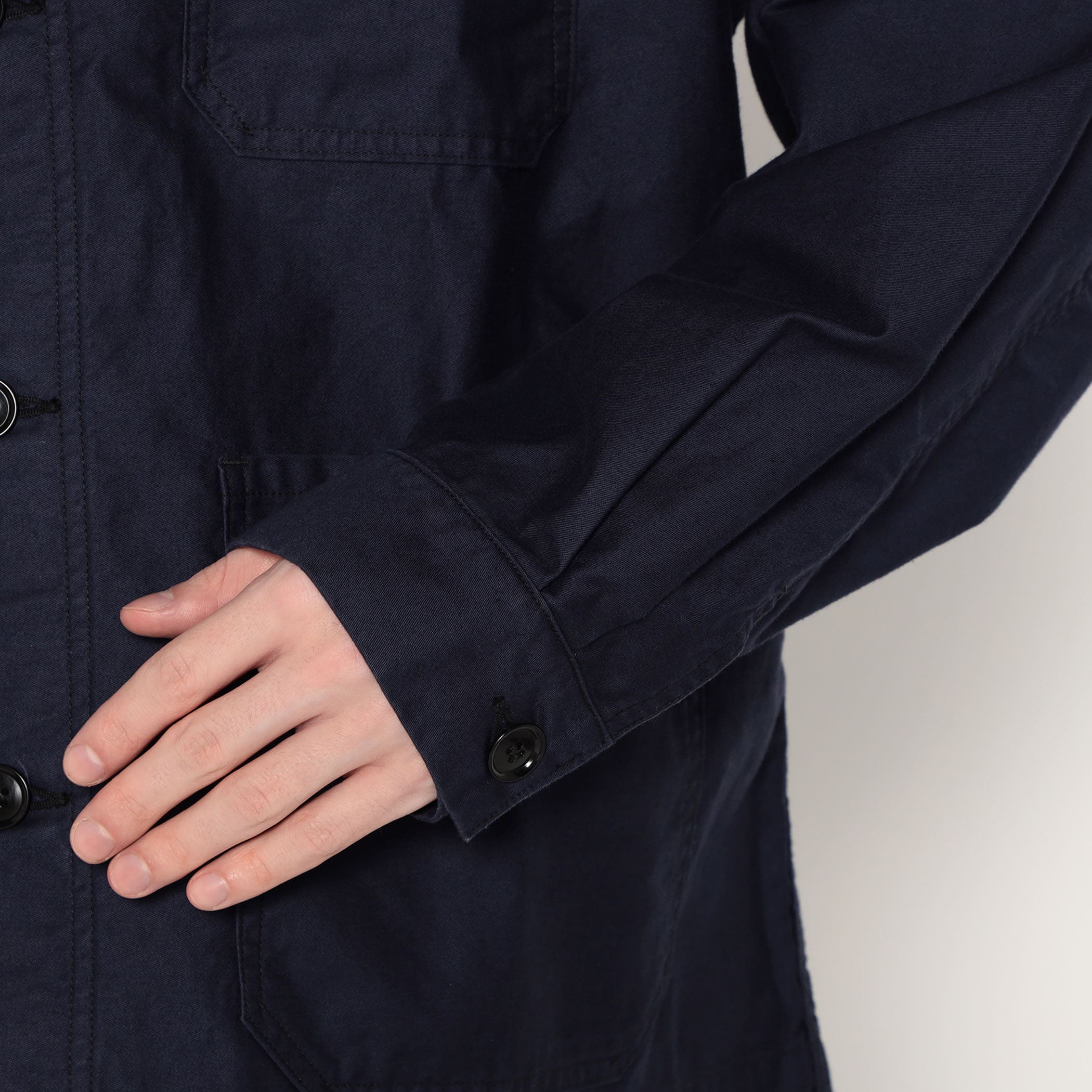 Men's Moleskin Wide Coverall Jacket - Image 10