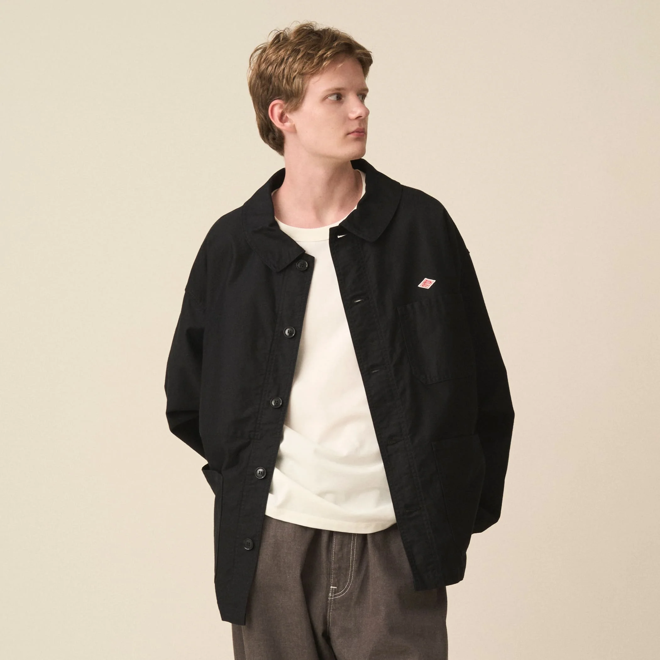 Men's Moleskin Wide Coverall Jacket - Image 3