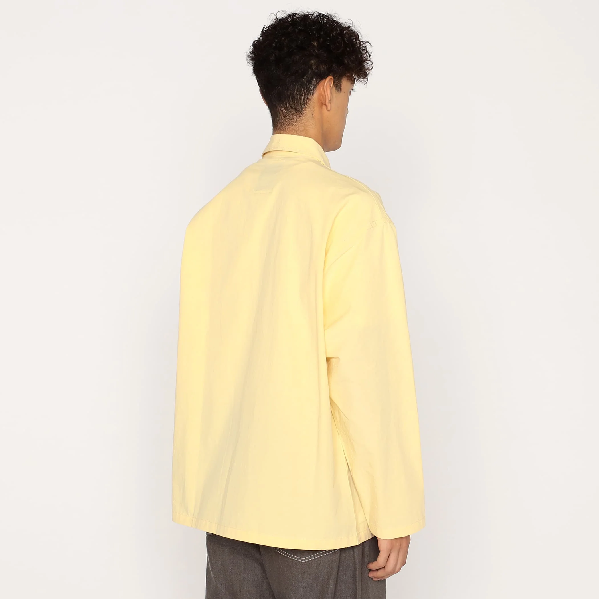 Men's Cotton Linen Coverall Shirt - Image 4