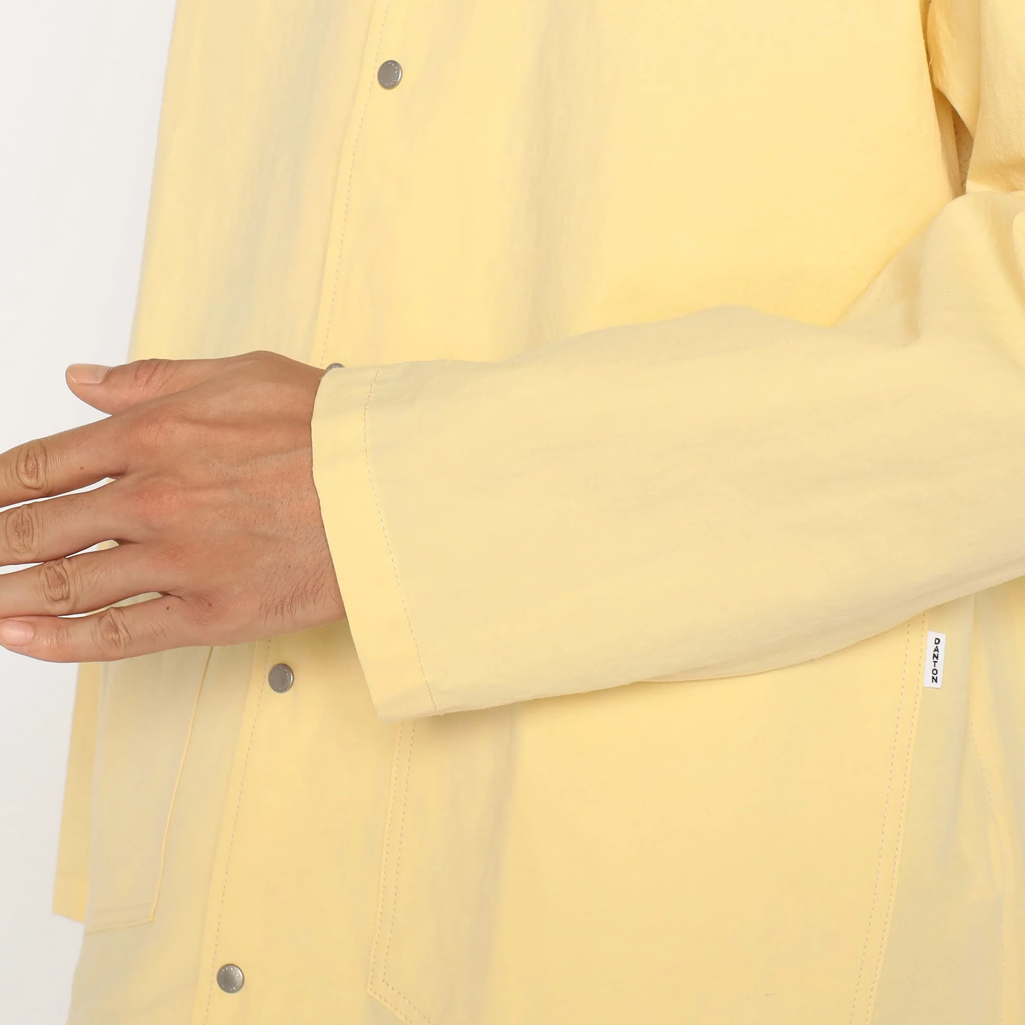 Men's Cotton Linen Coverall Shirt - Image 7
