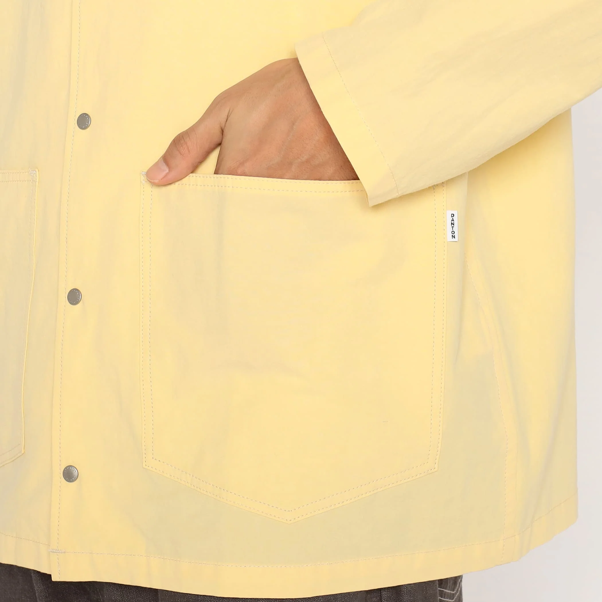 Men's Cotton Linen Coverall Shirt - Image 8