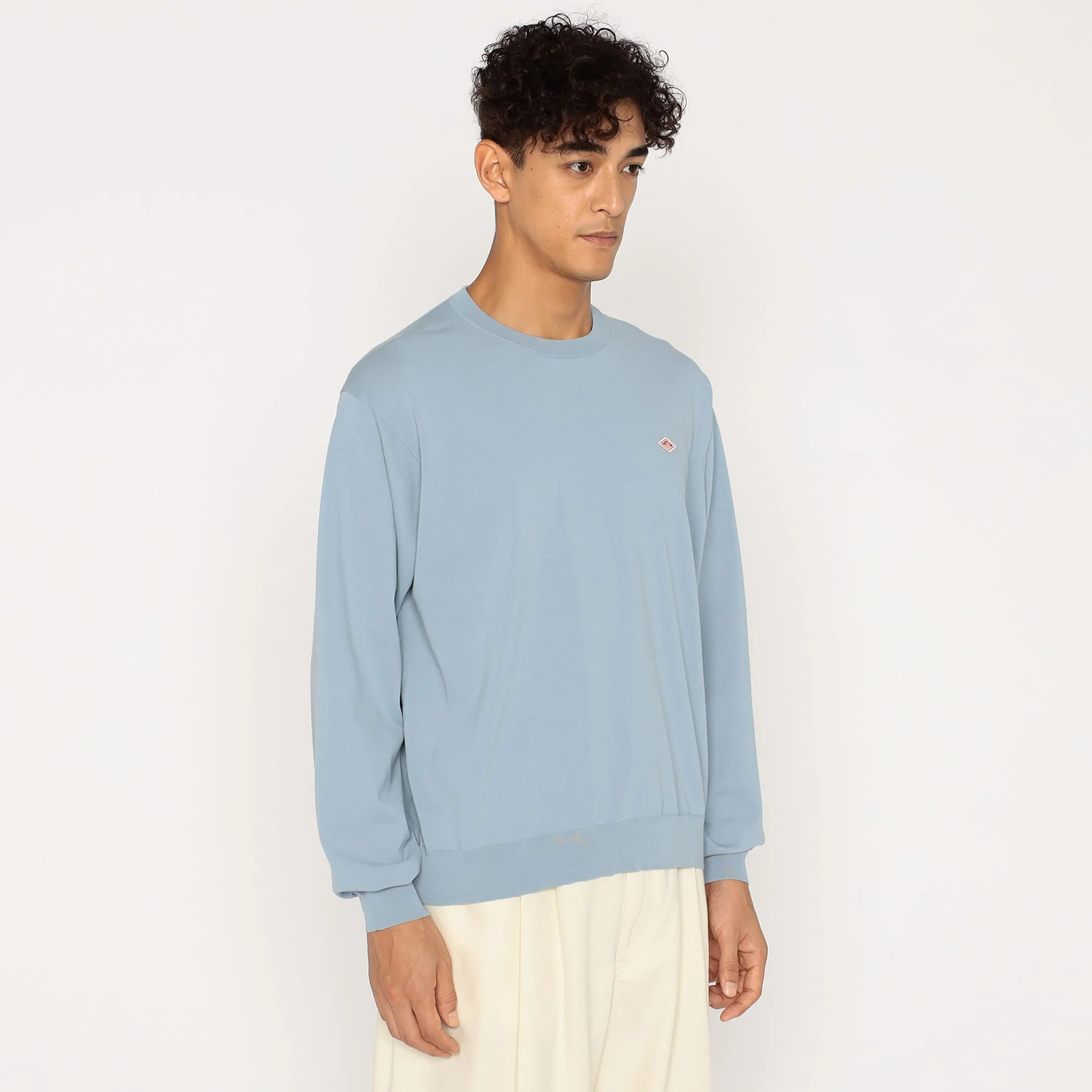 Men's Jersey Knit Crew Neck Pullover - Image 3