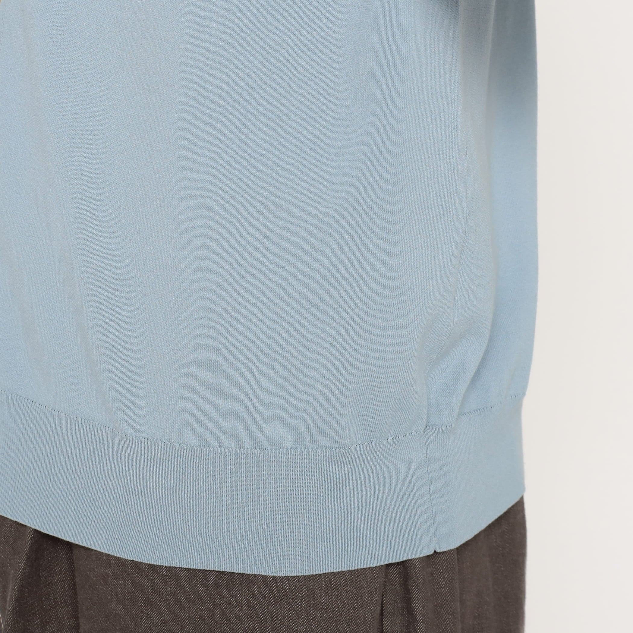 Men's Jersey Knit V-Neck Cardigan - Image 10