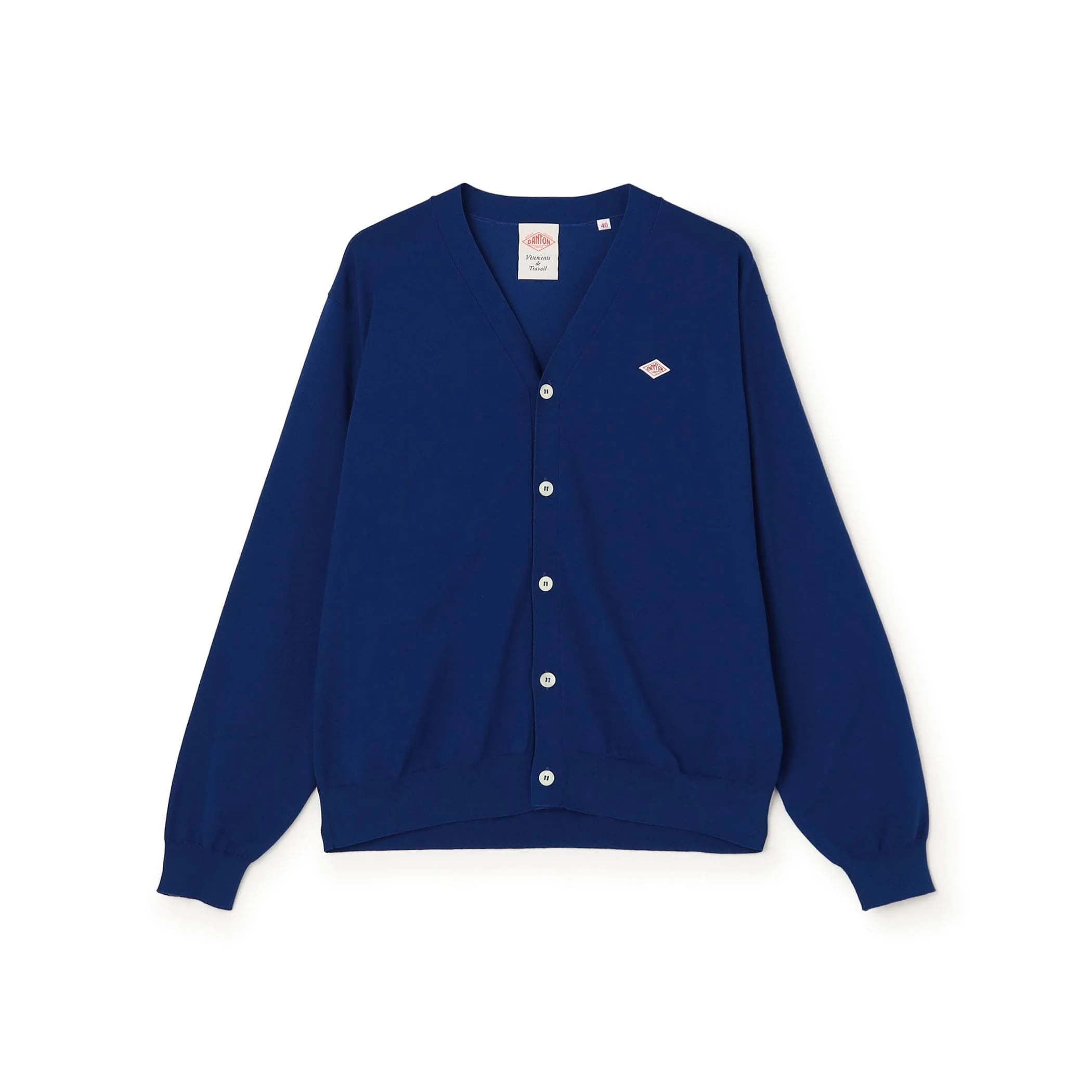 Men's Jersey Knit V-Neck Cardigan - Image 19