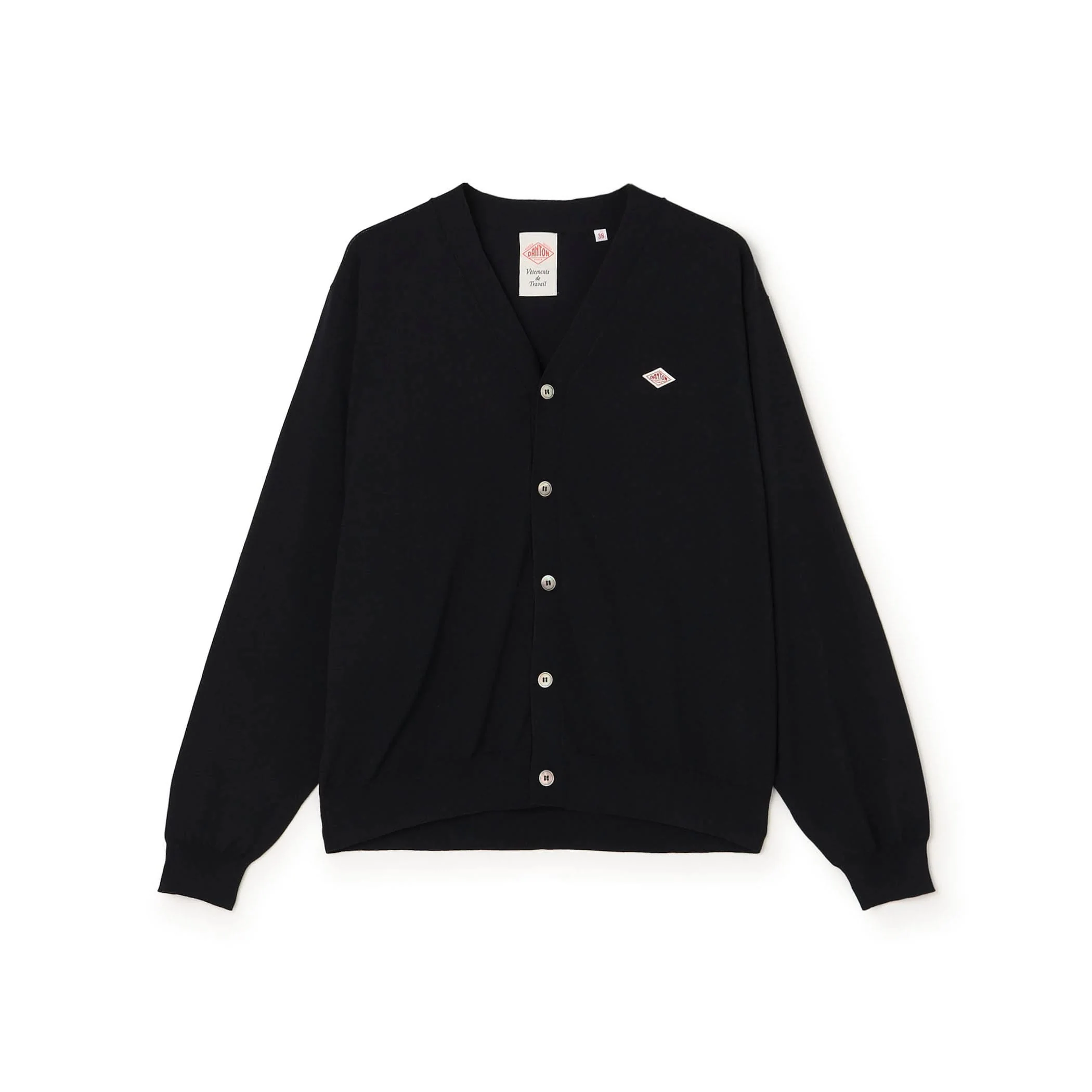 Men's Jersey Knit V-Neck Cardigan - Image 21