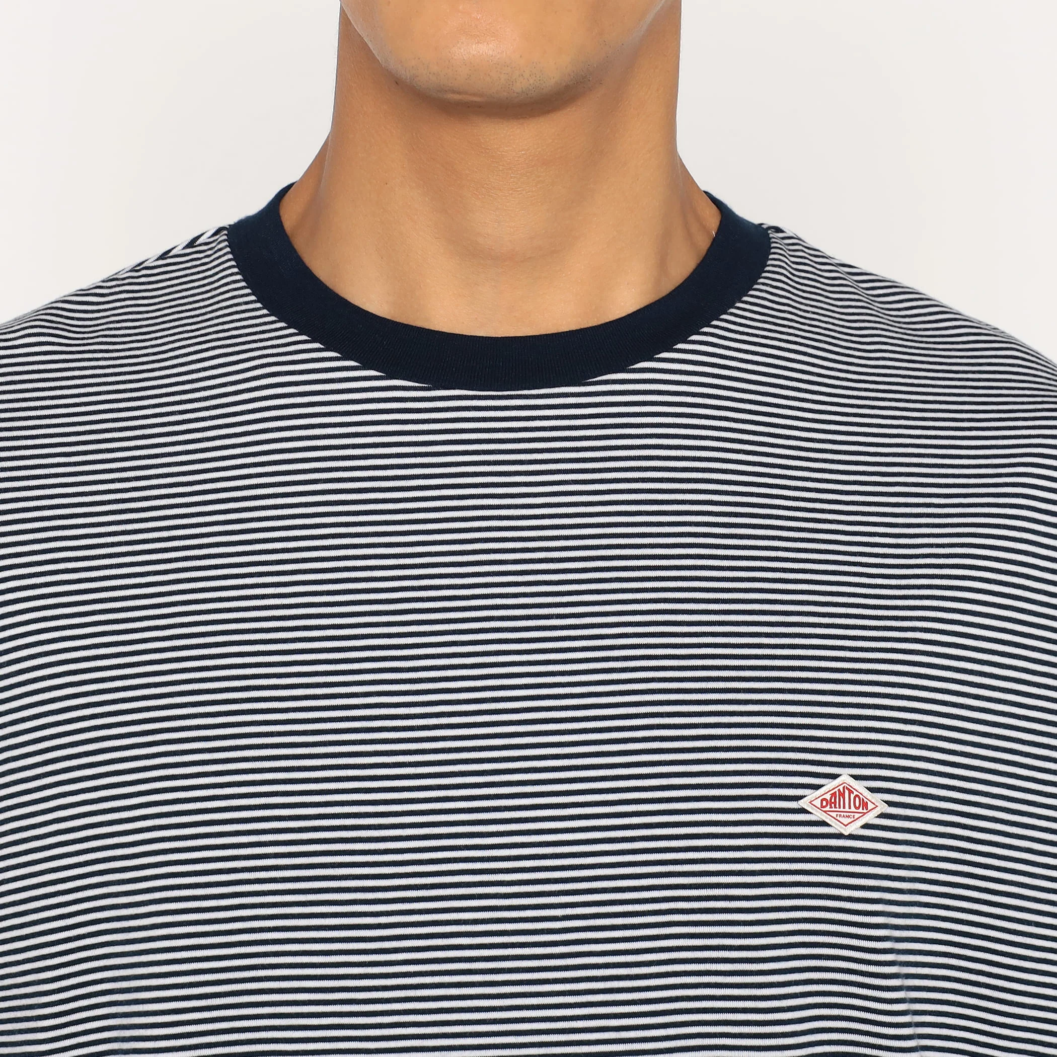 Men's Short Sleeve Inner T-shirt Stripe - Image 7