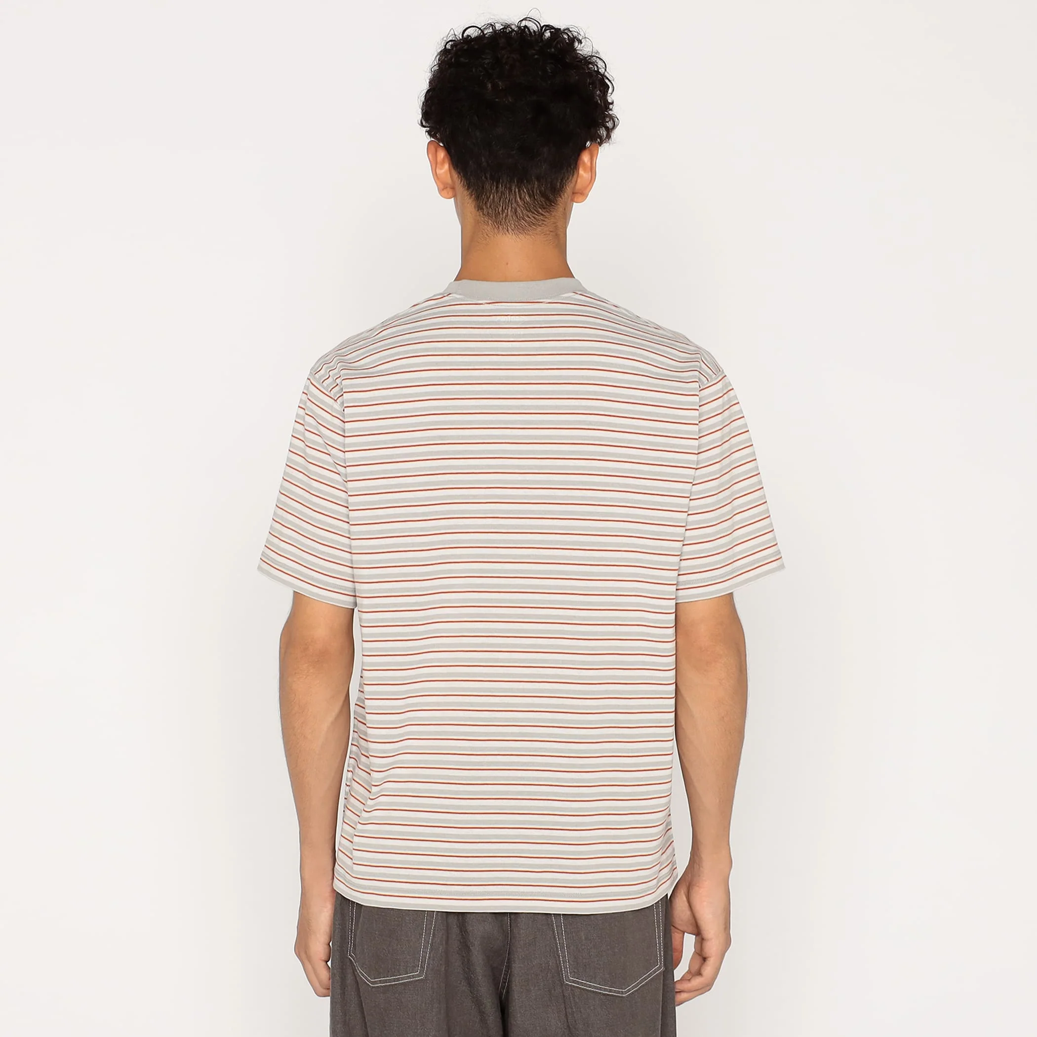 Men's Short Sleeve Pocket T-shirt Stripe - Image 6