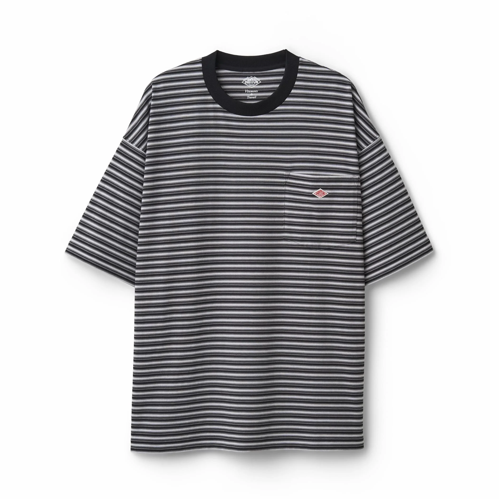 Men's Big Silhouette Pocket T-shirt Stripe