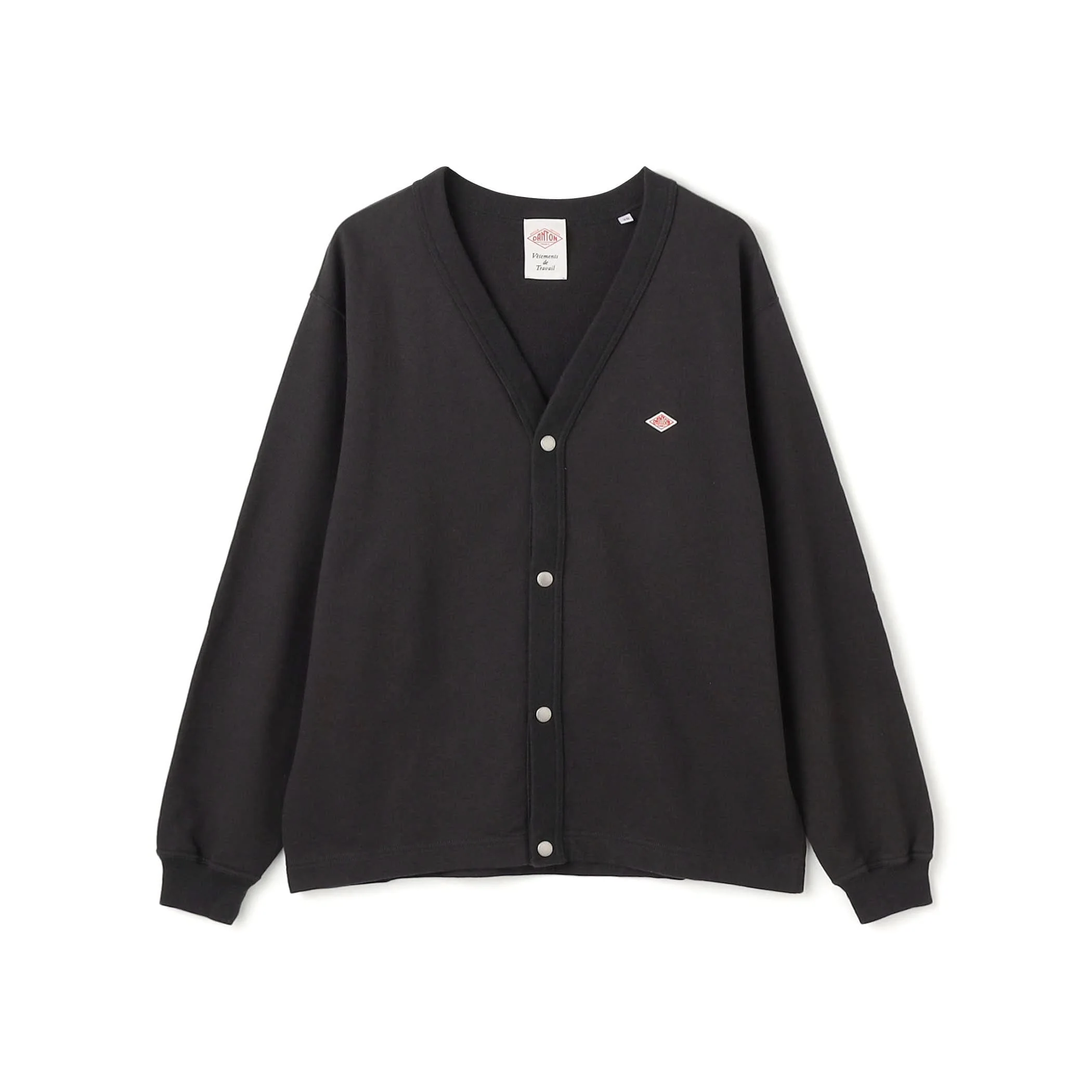 Men's Cotton Terry V-neck Cardigan - Image 17