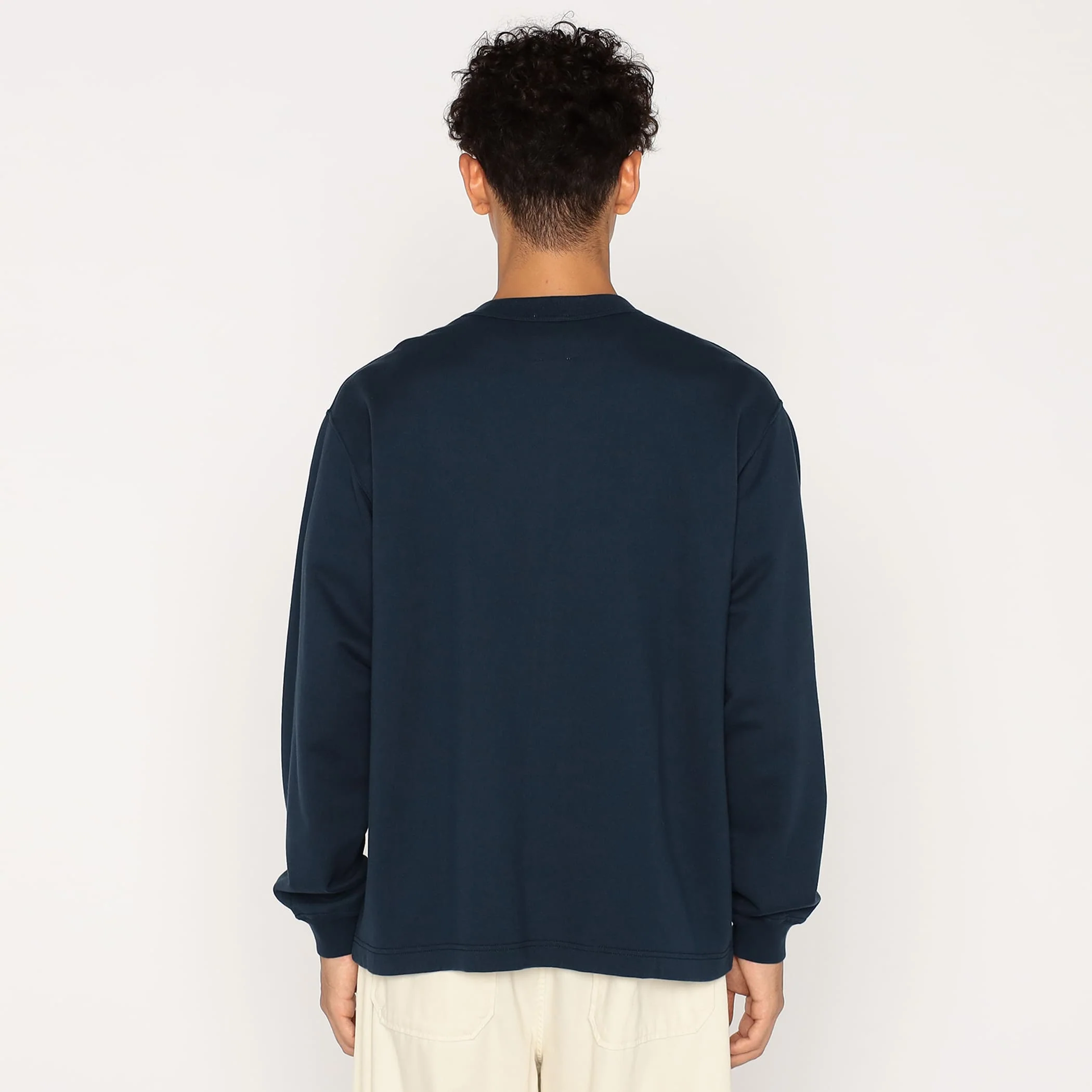 Men's Cotton Terry V-neck Cardigan - Image 5