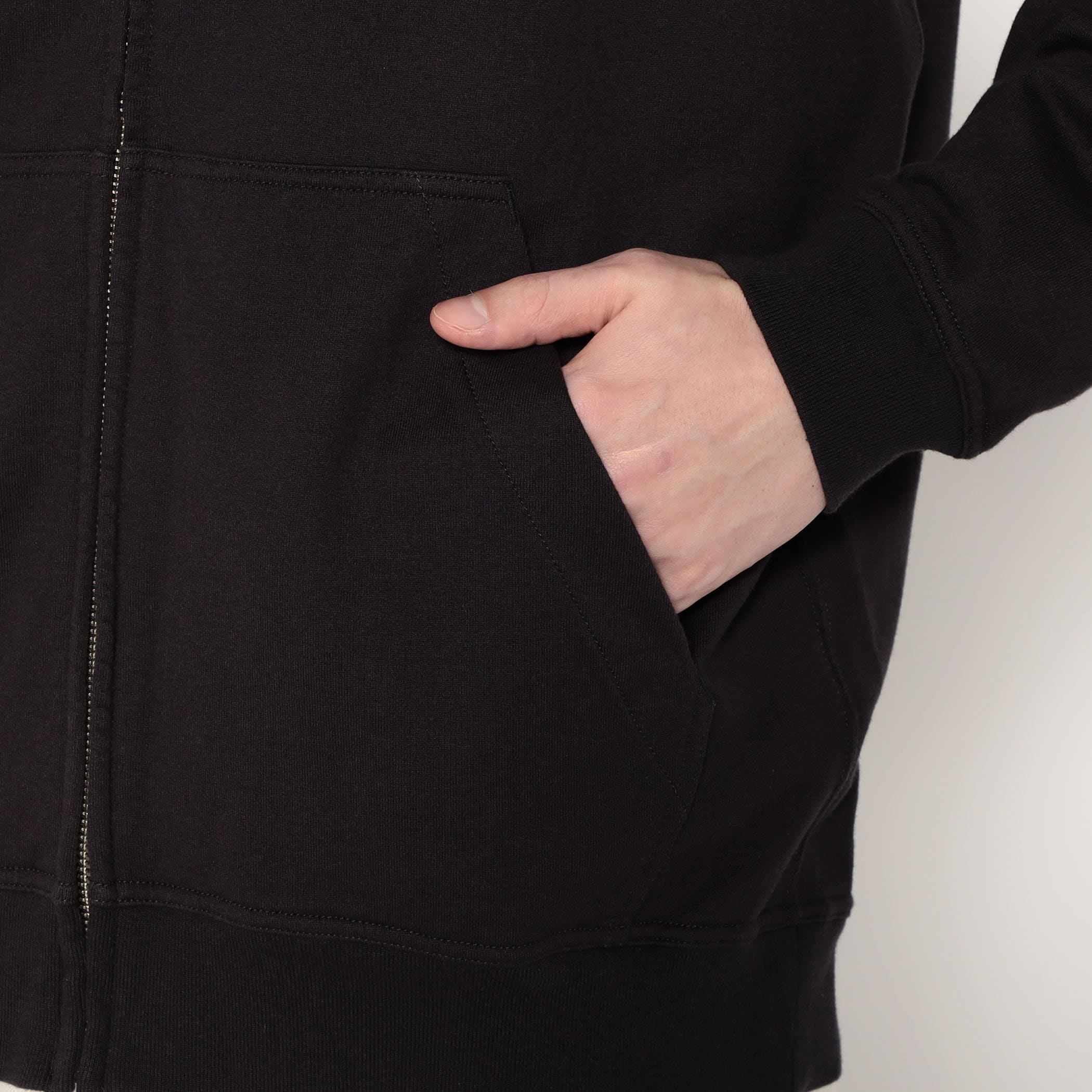 Men's Cotton Terry Zip Hoodie - Image 10