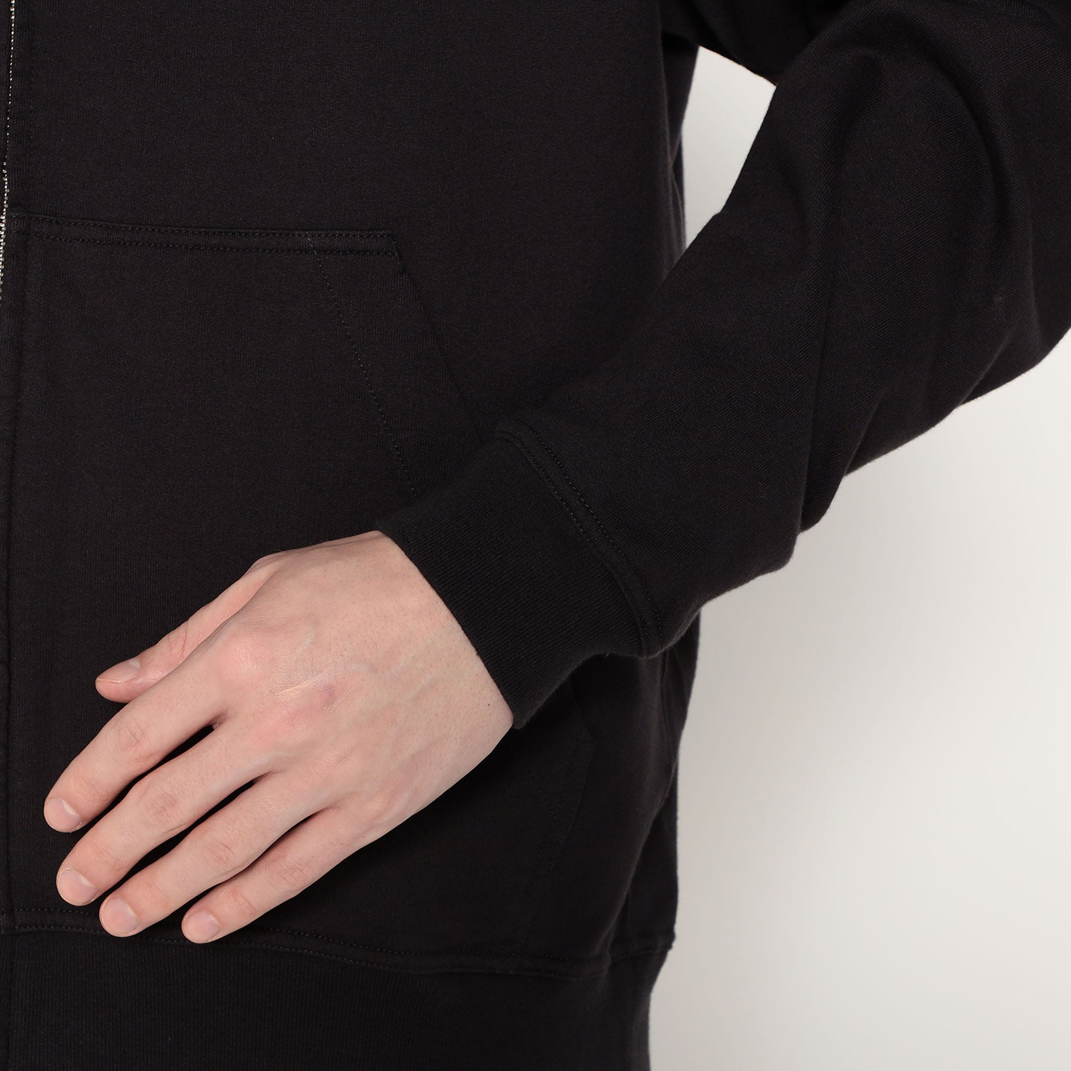 Men's Cotton Terry Zip Hoodie - Image 8