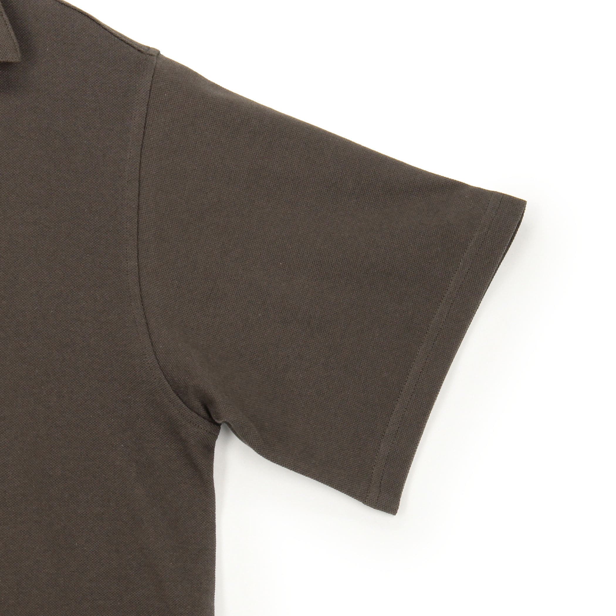 Store-Exclusive Men's Pique Open-Collar Shirt - Image 4