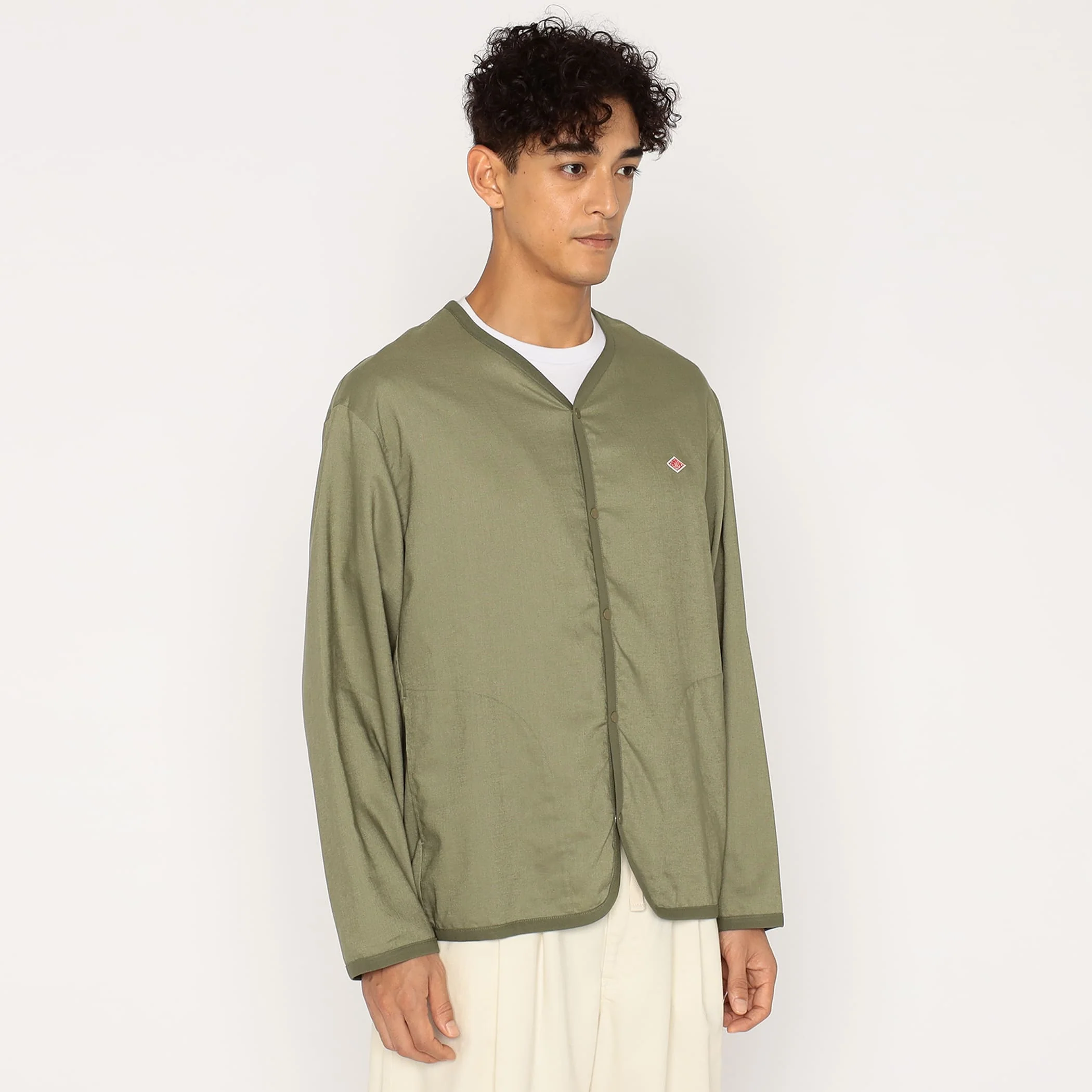 Men's Linen Polyester Cloth Shirt Cardigan - Image 4