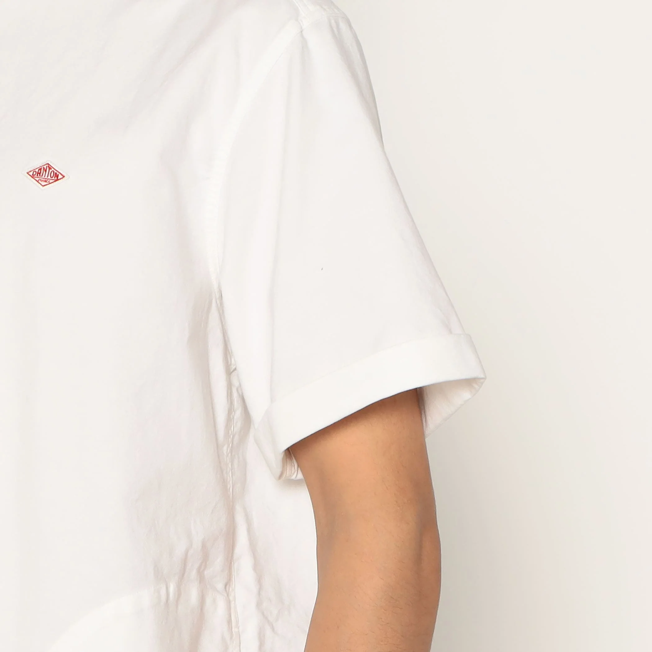Men's Oxford Round Collar Short Sleeve Pullover Shirt - Image 9