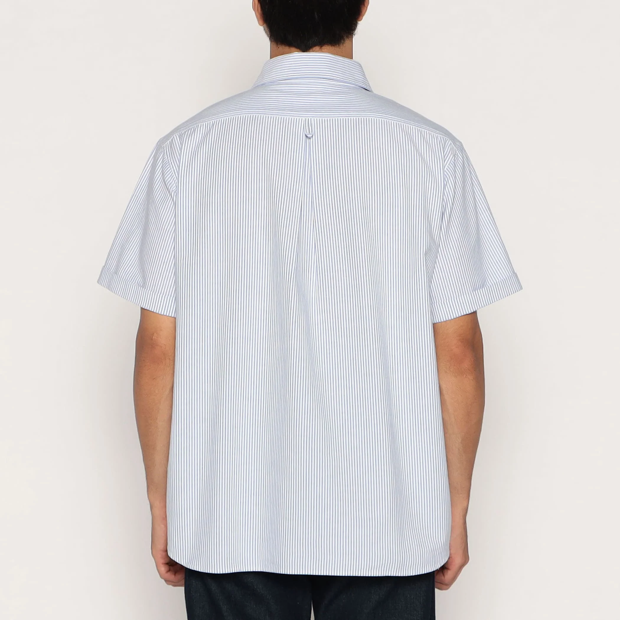 Men's Oxford Round Collar Short Sleeve Pullover Shirt Pattern - Image 6