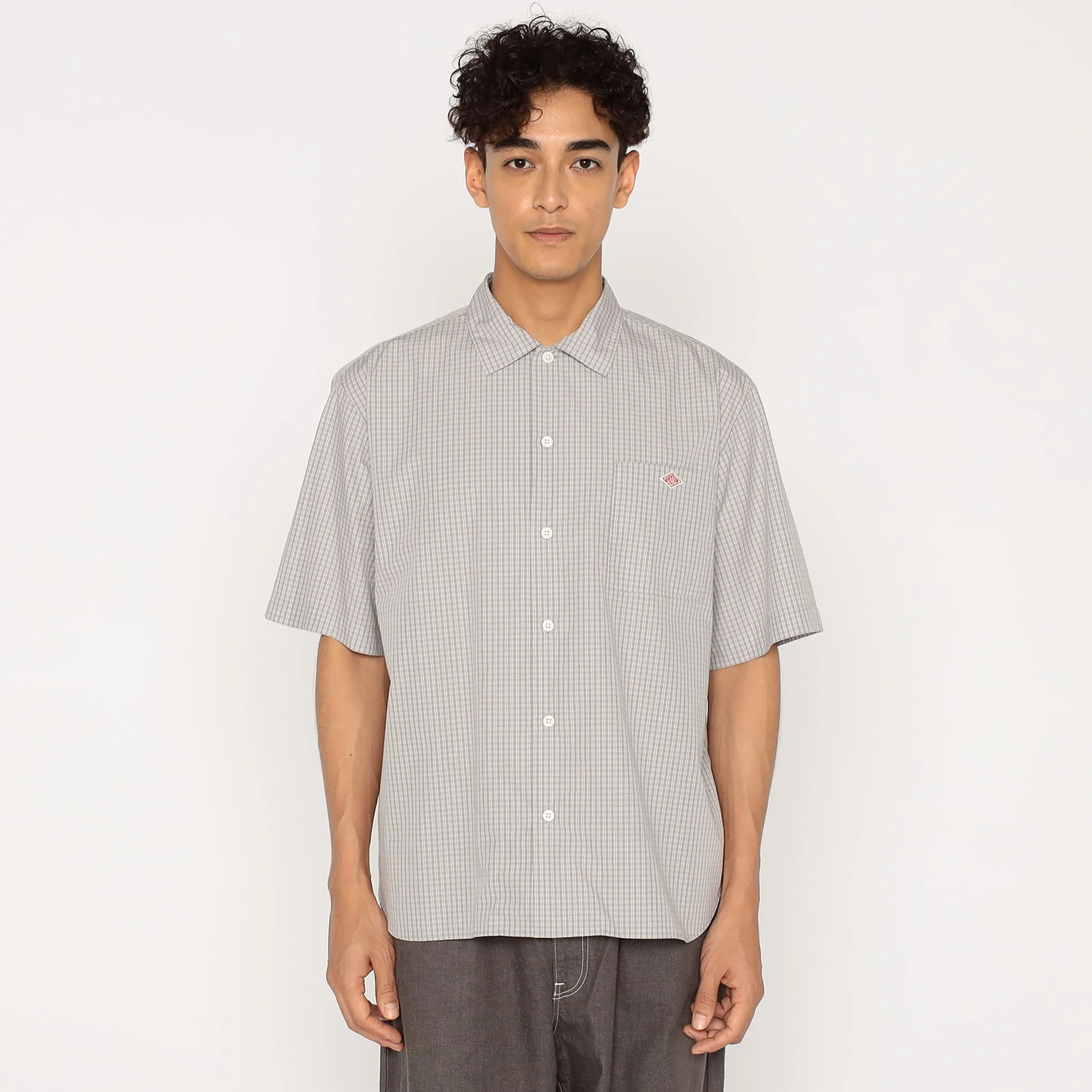 Men's Cotton Poplin Work Shirt Plaid - Image 12