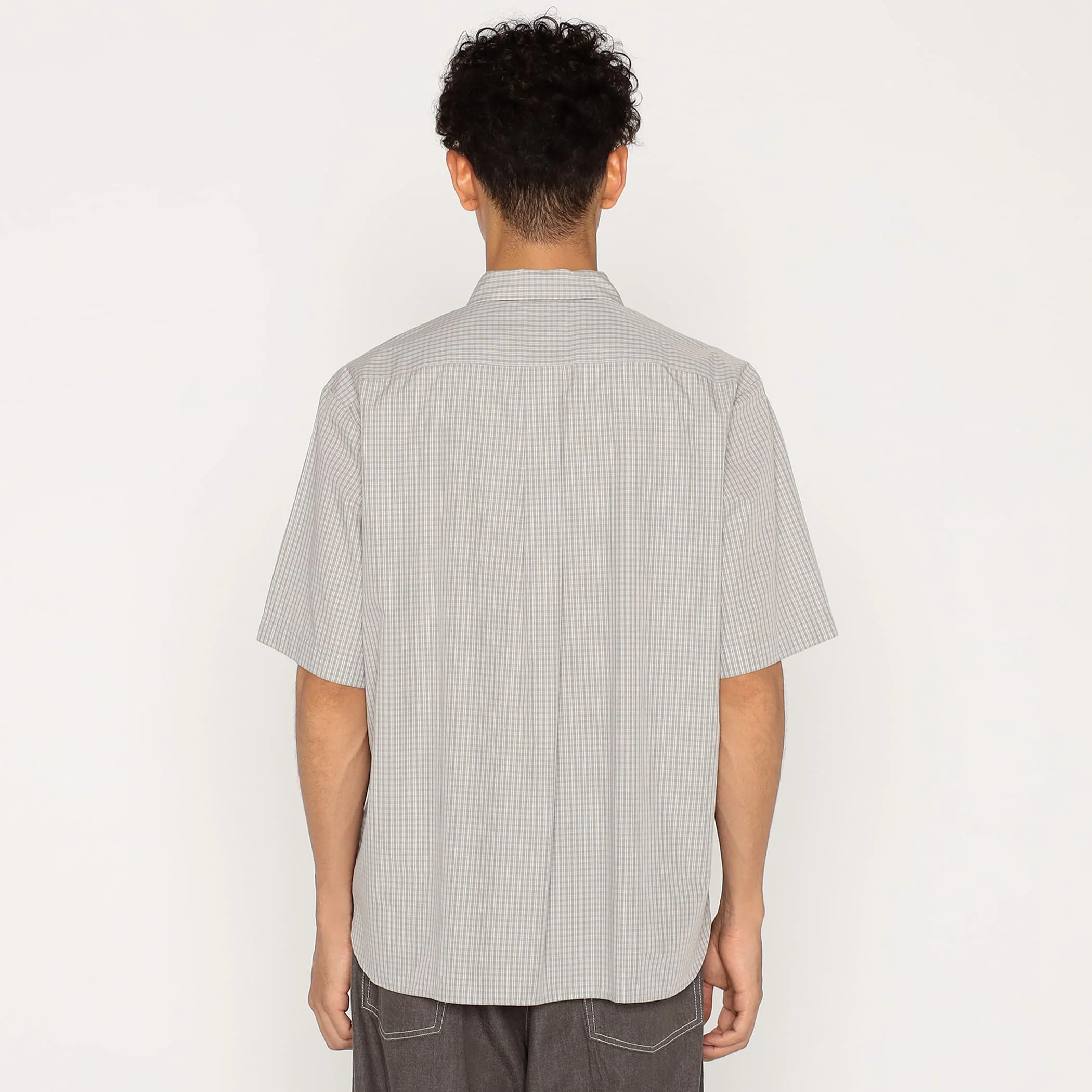 Men's Cotton Poplin Work Shirt Plaid - Image 5