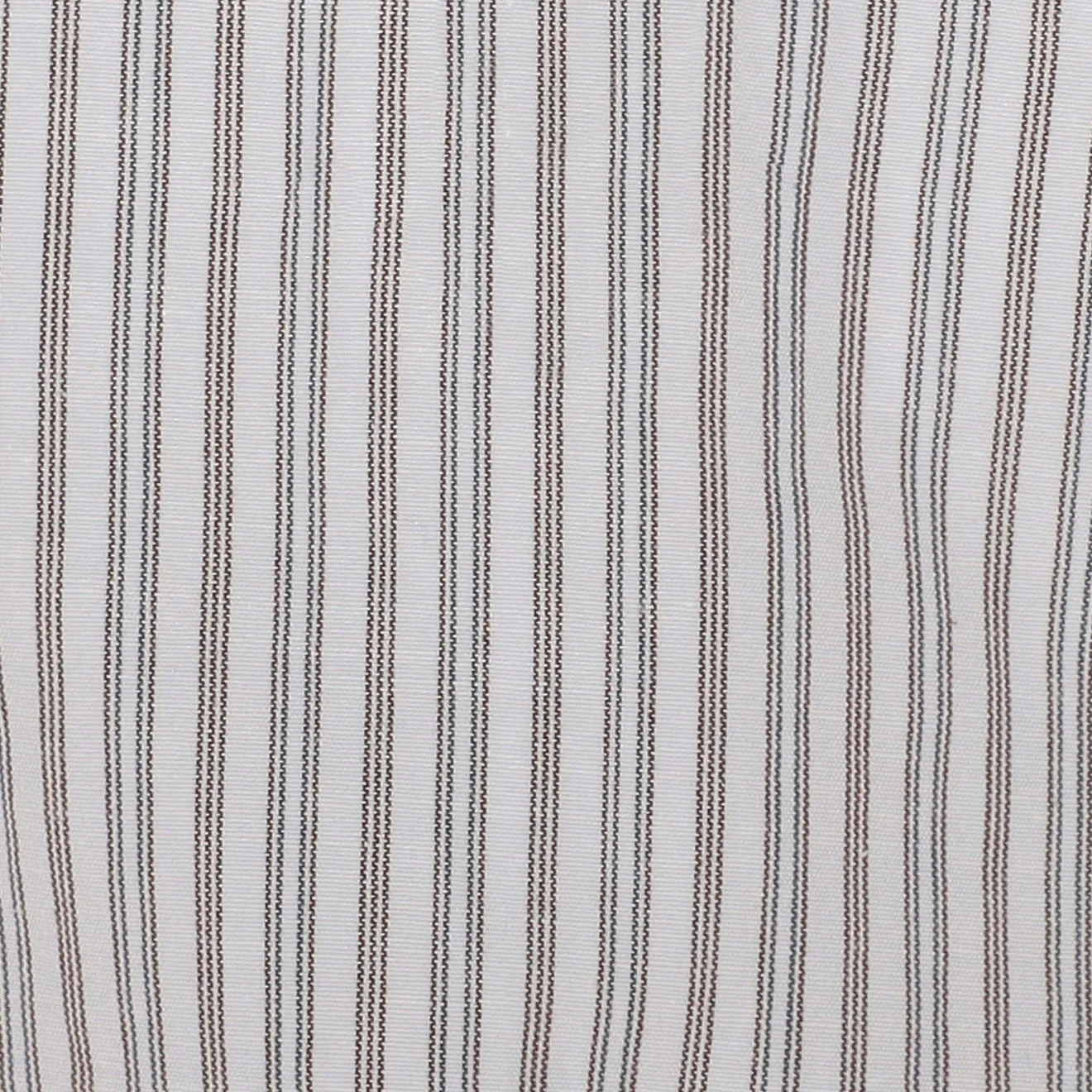 Men's Cotton Linen Short Sleeve Band Collar Shirt Stripe - Image 17