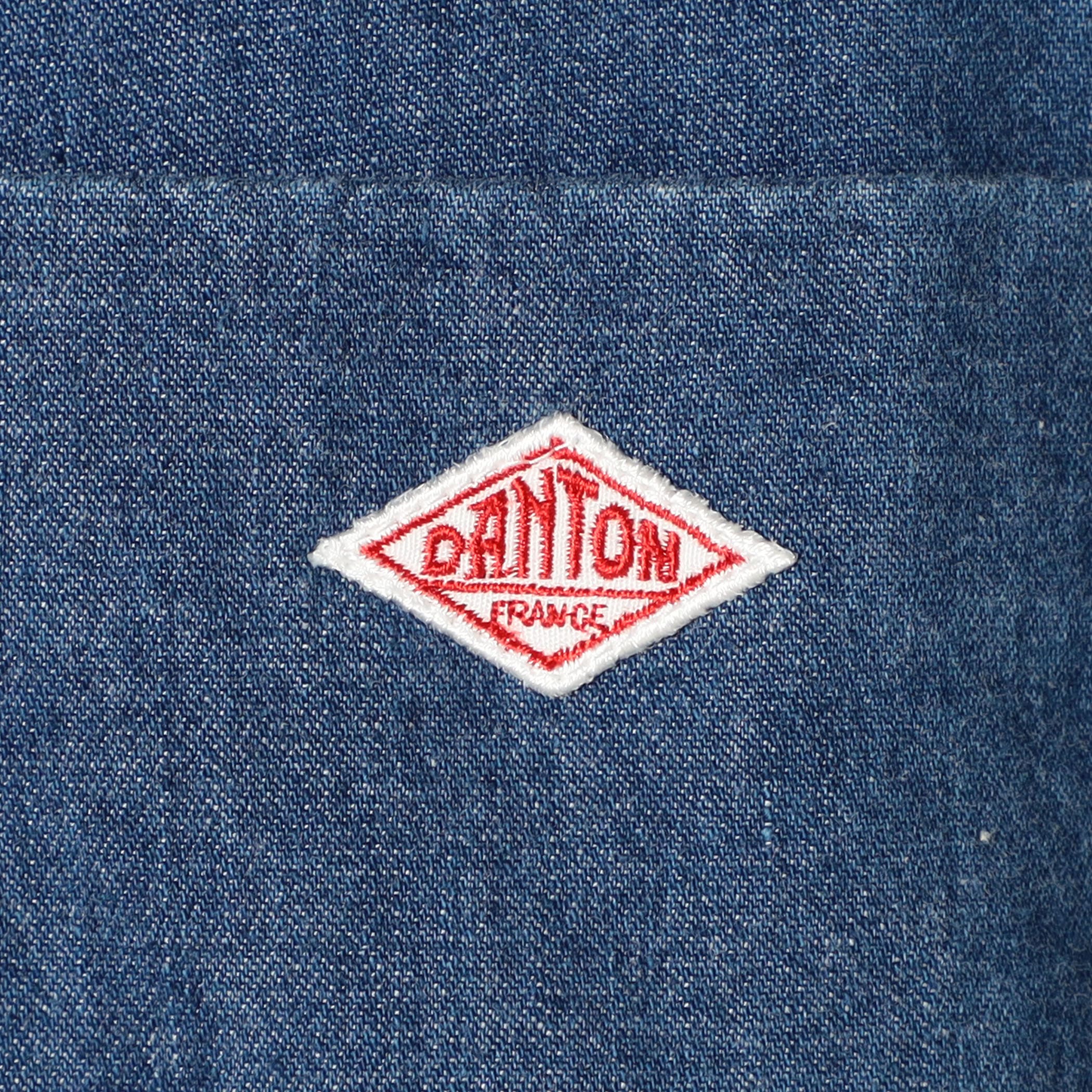 Men's Denim Dungaree Button-Down Shirt - Image 12