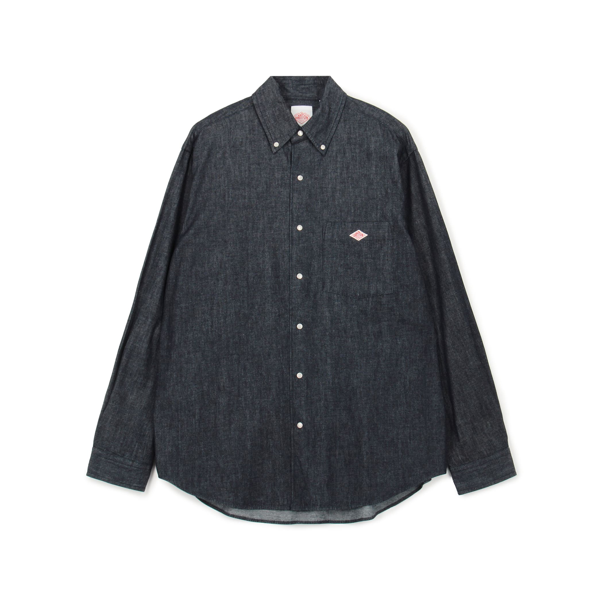 Men's Denim Dungaree Button-Down Shirt - Image 14