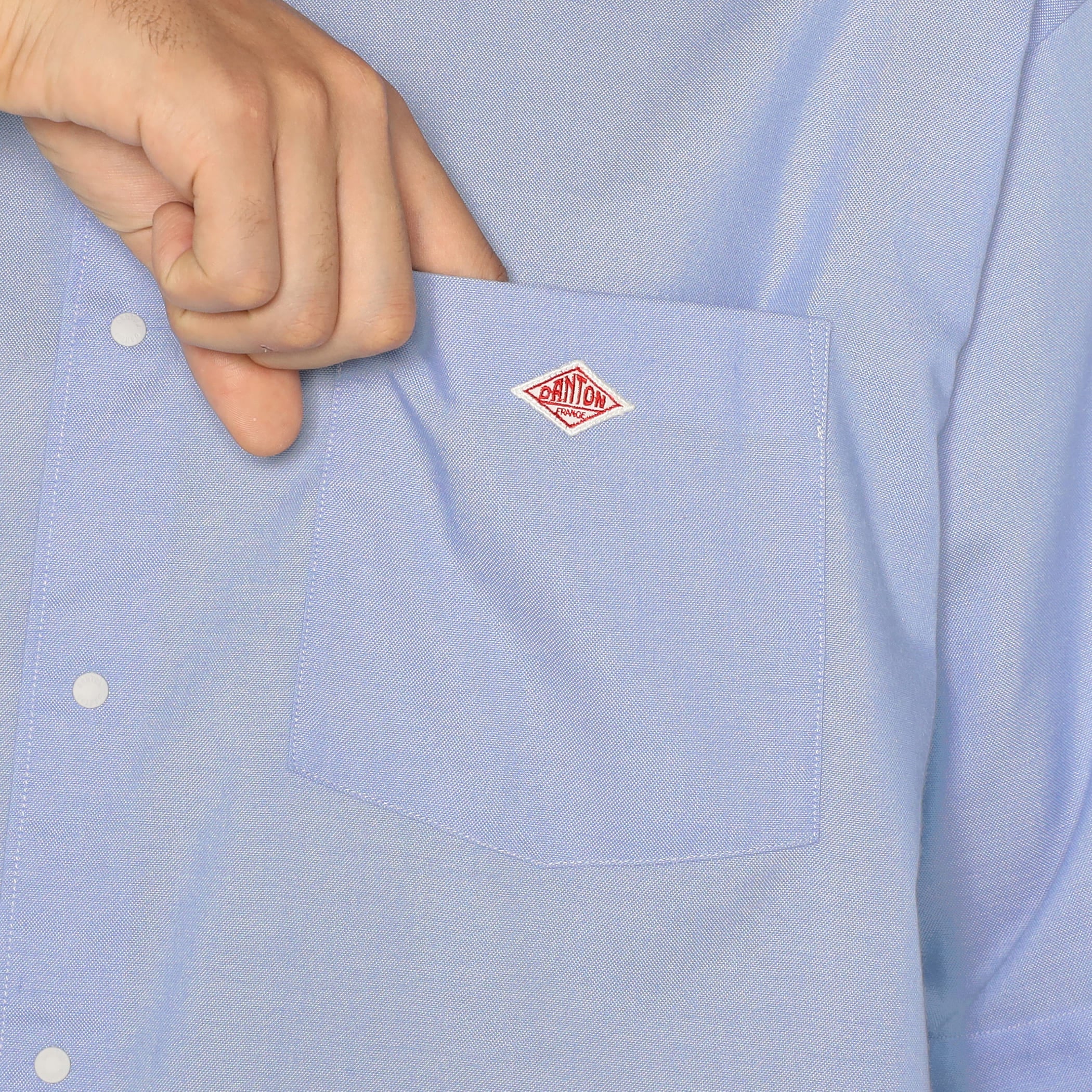 Men's Oxford Short Sleeve Button-Down Shirt - Image 10