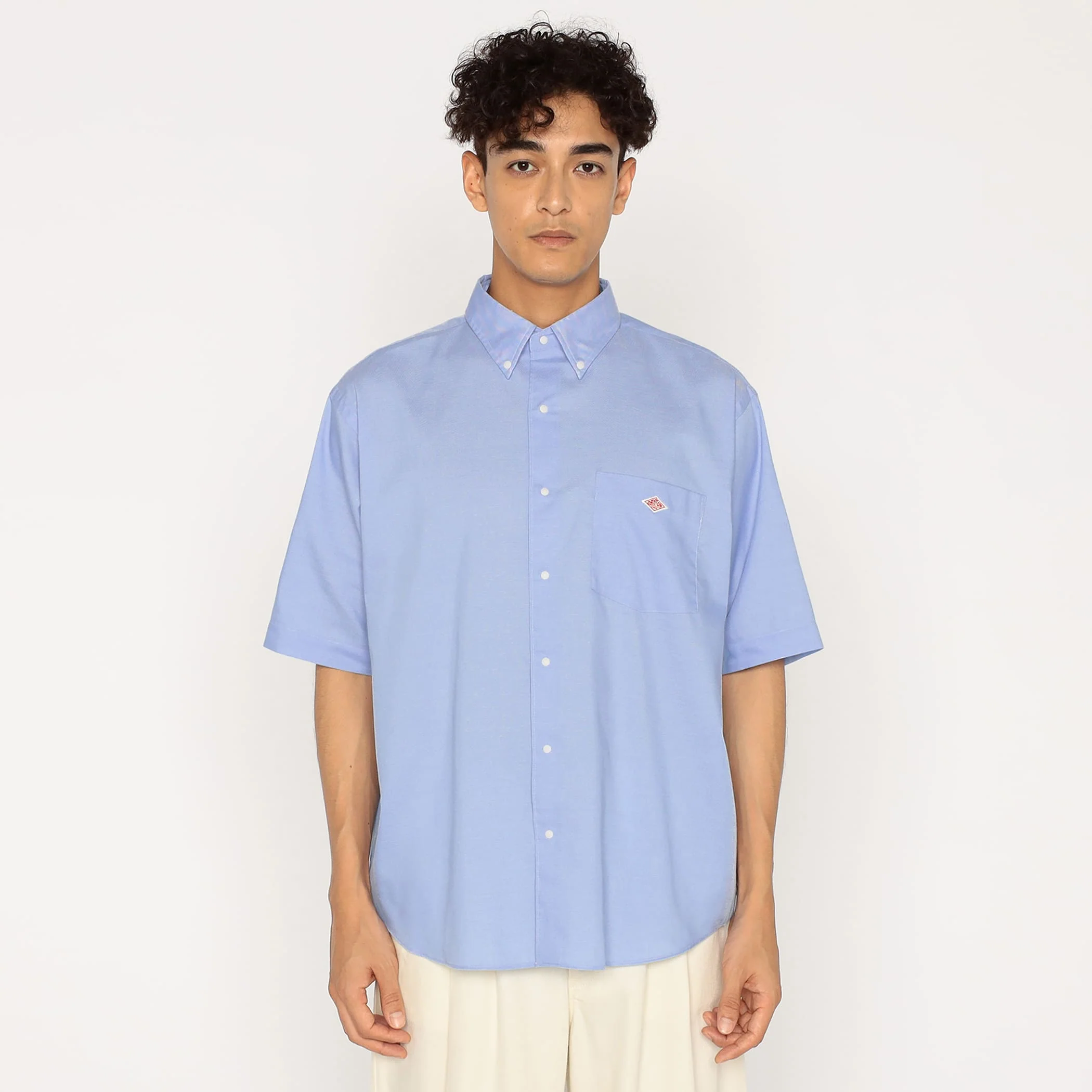 Men's Oxford Short Sleeve Button-Down Shirt - Image 2