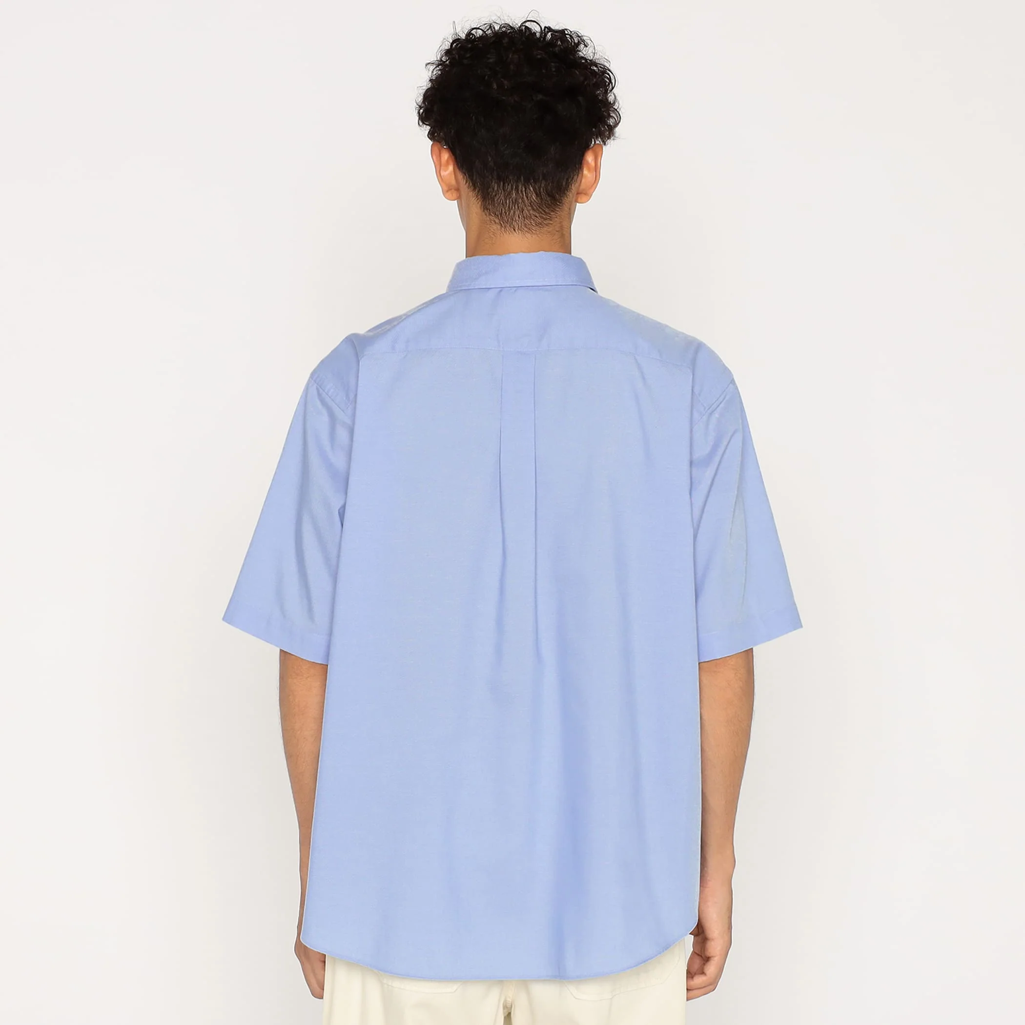 Men's Oxford Short Sleeve Button-Down Shirt - Image 6