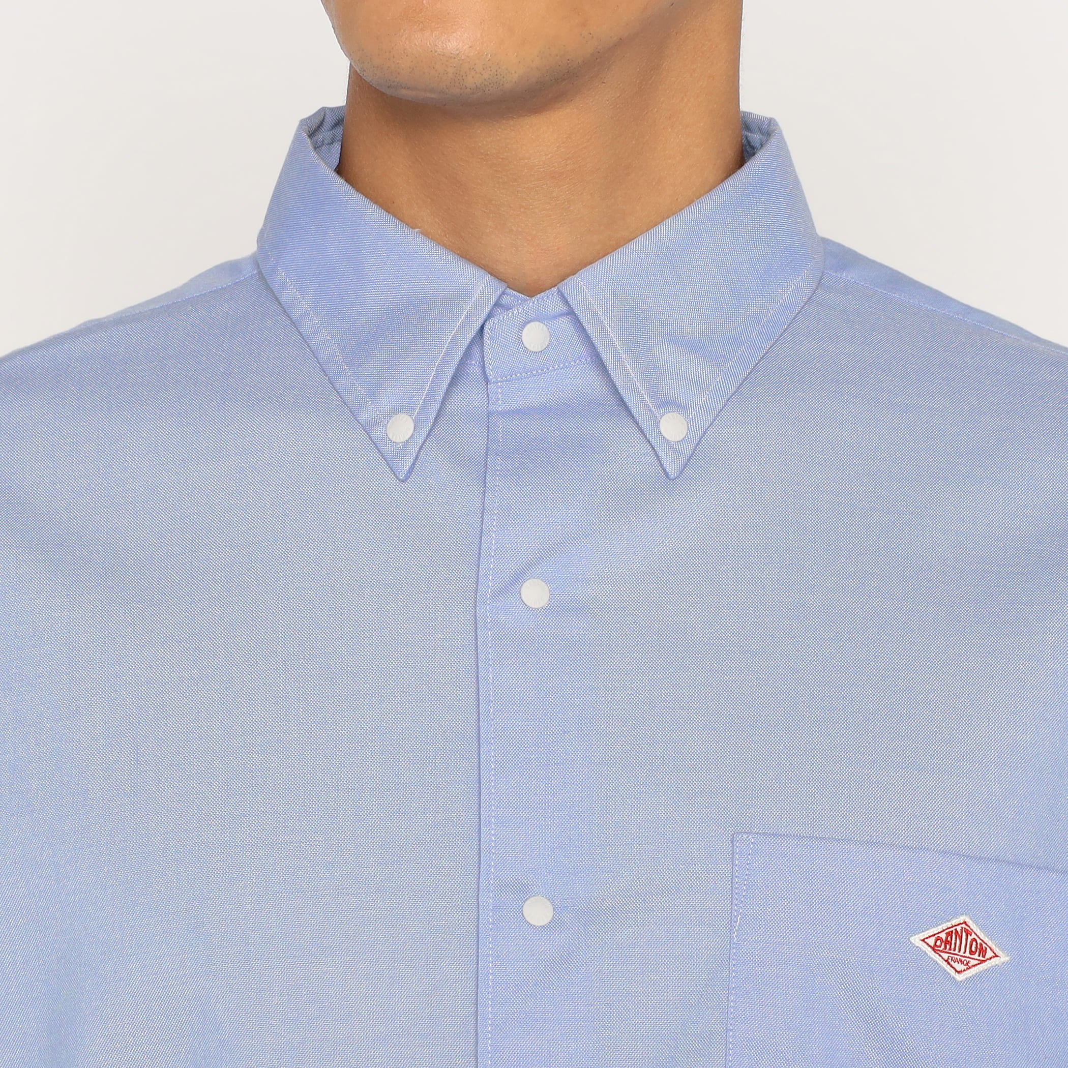 Men's Oxford Short Sleeve Button-Down Shirt - Image 7