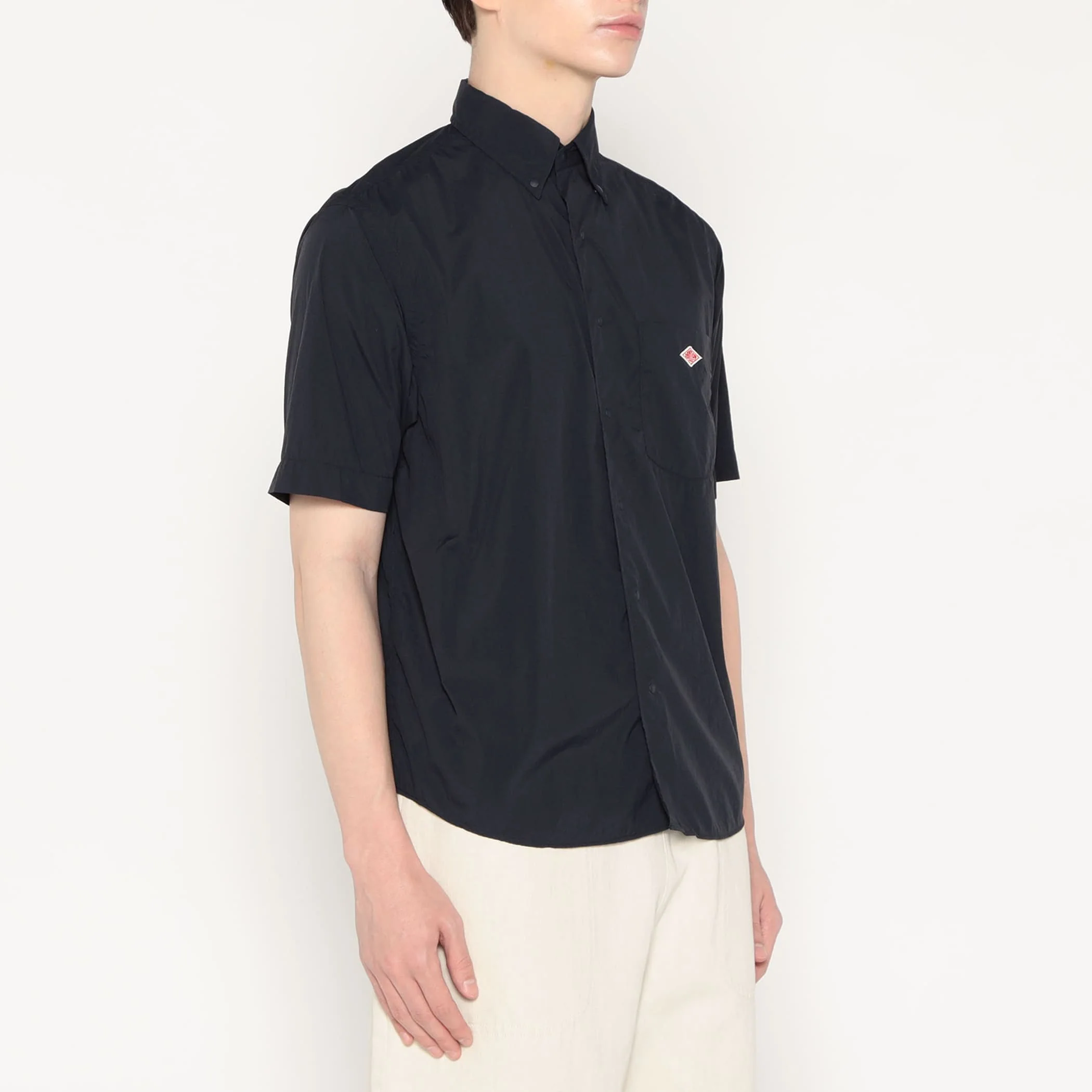 Men's Typewriter Short Sleeve Button-Down Shirt - Image 3