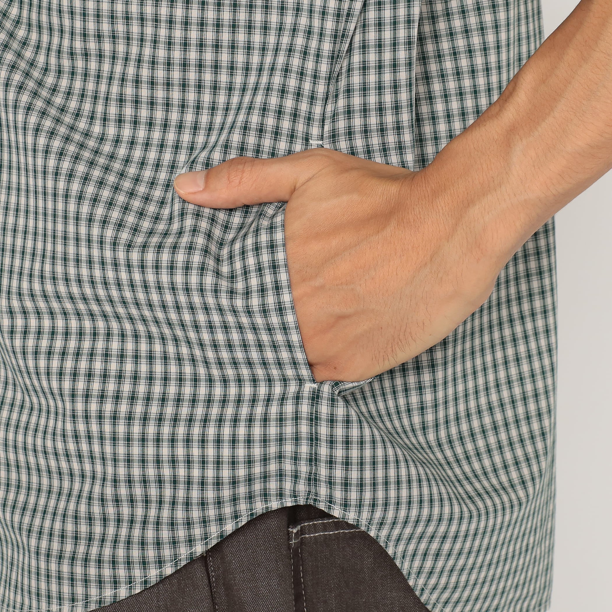 Men's T/C Poplin Short Sleeve Work Shirt - Image 9