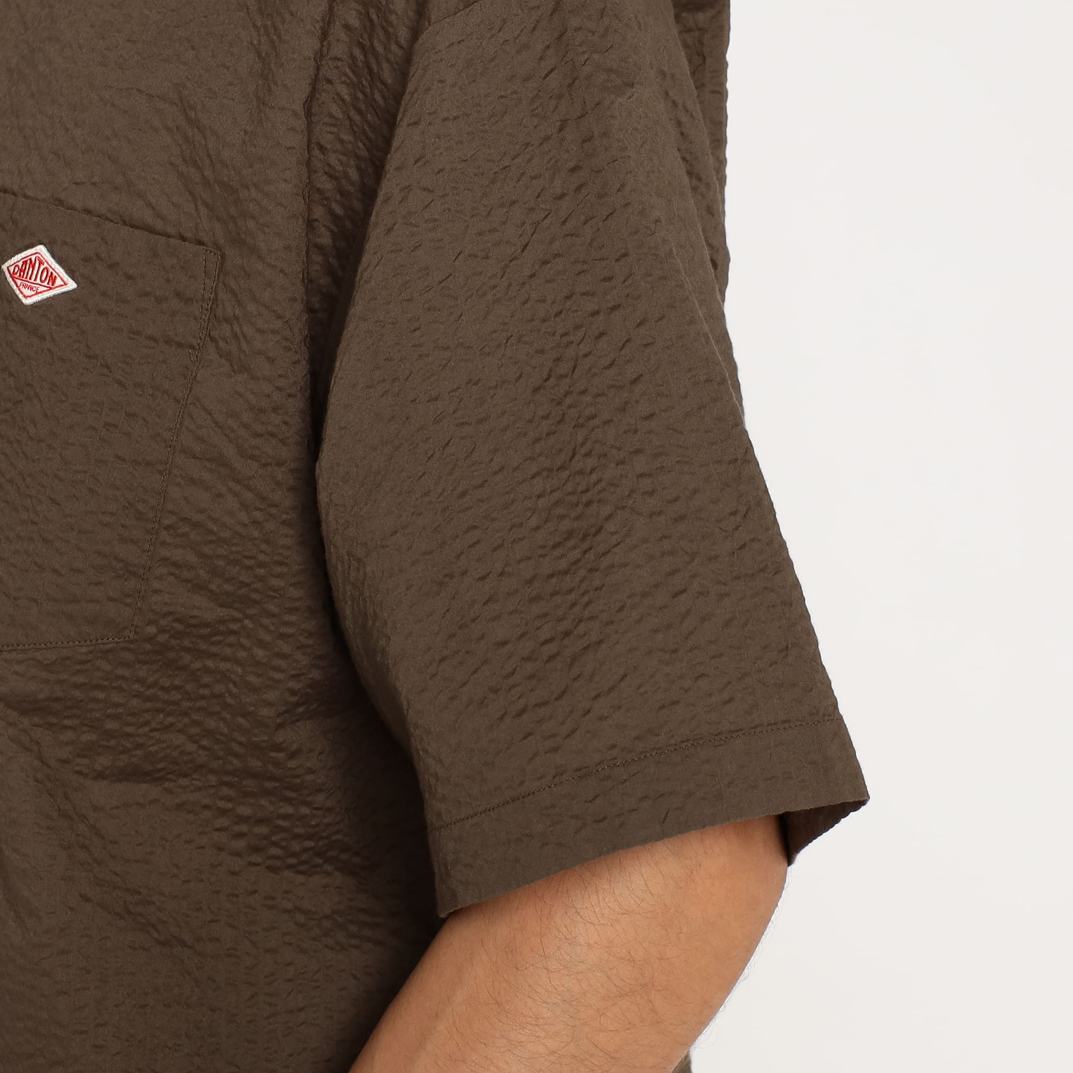 Men's Seersucker Short Sleeve Work Shirt - Image 9