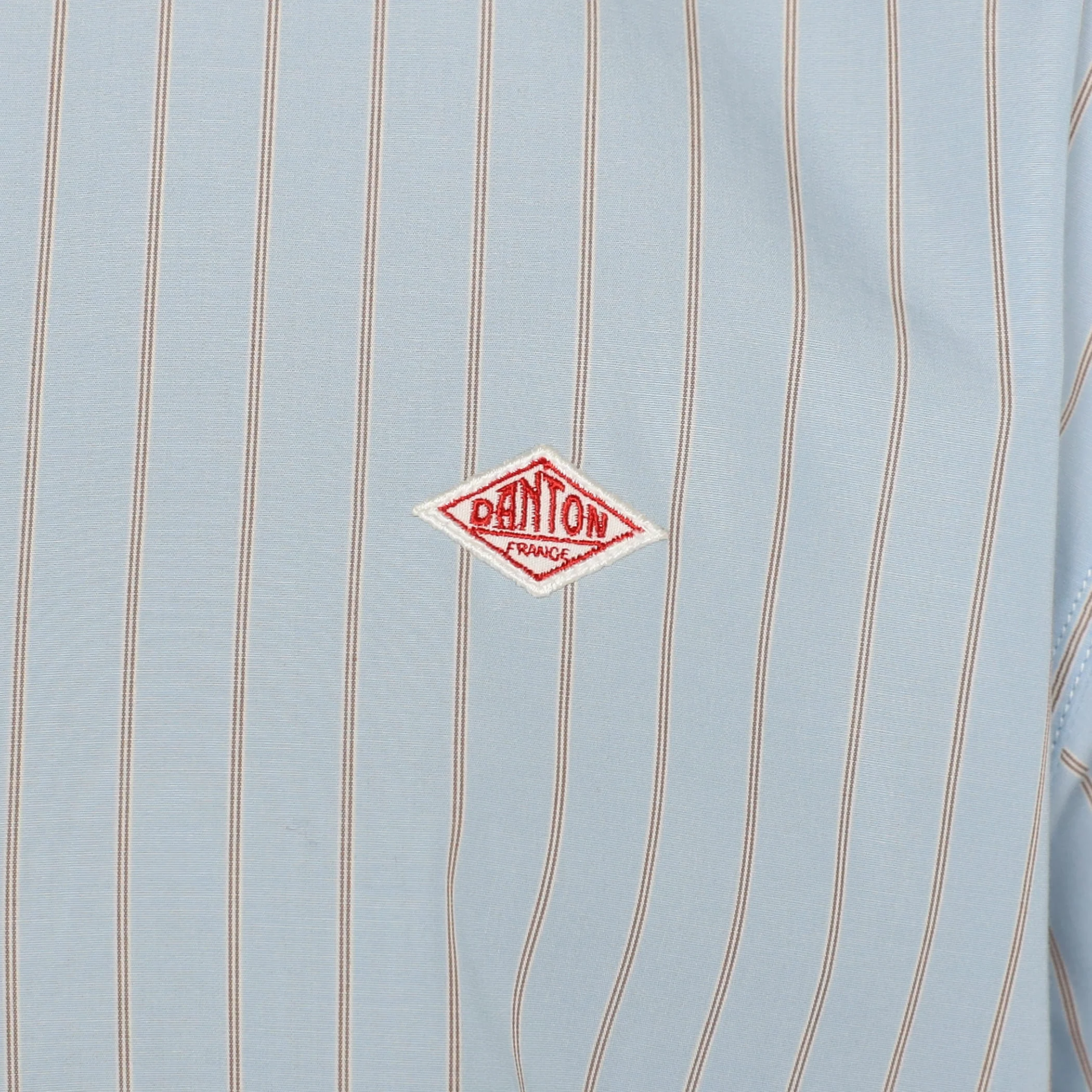 Men's Cotton Poplin Band Collar Shirt - Image 12