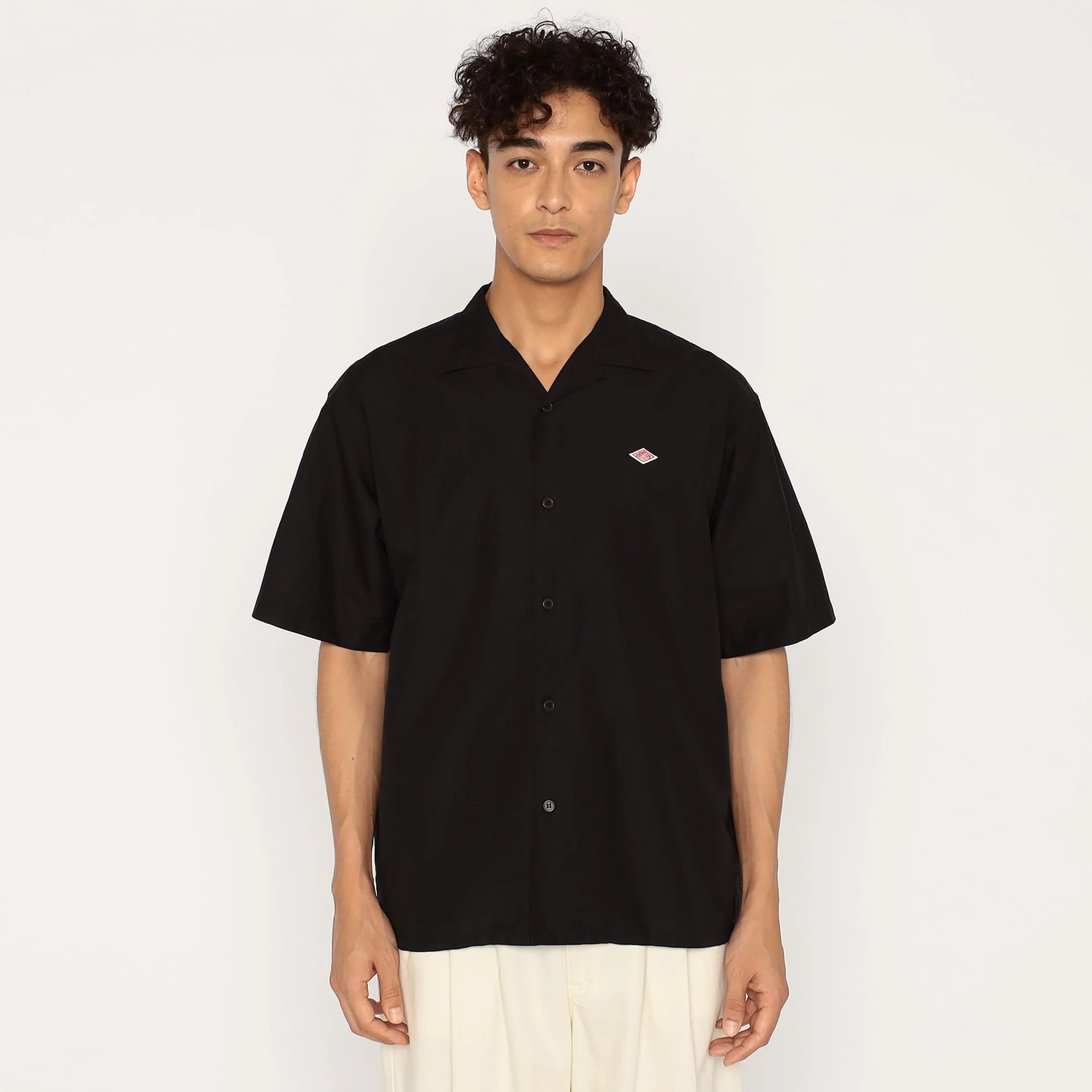Men's Cotton Linen Slub Open-Collar Shirt - Image 19