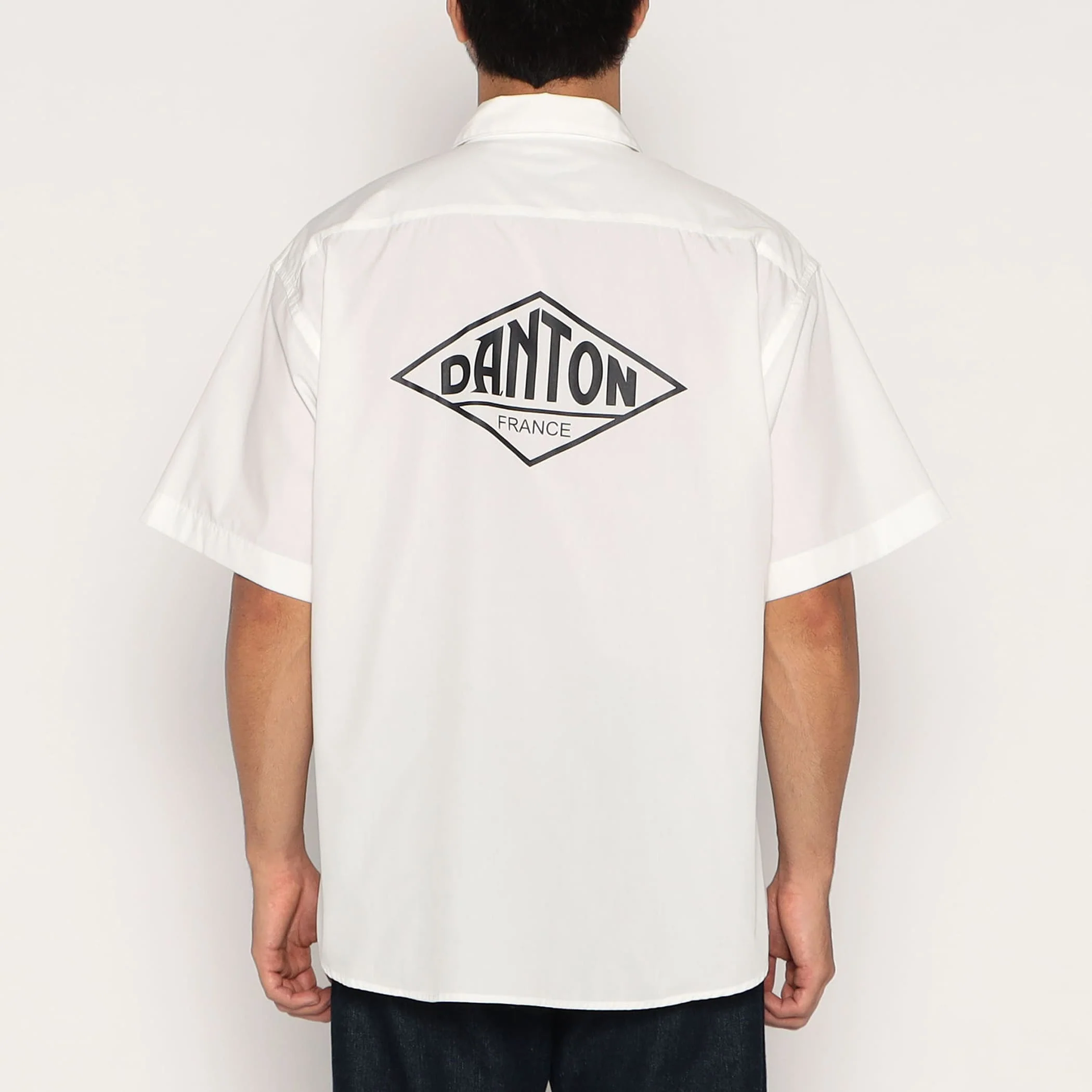 Men's Back Logo Short Sleeve Work Shirt - Image 13