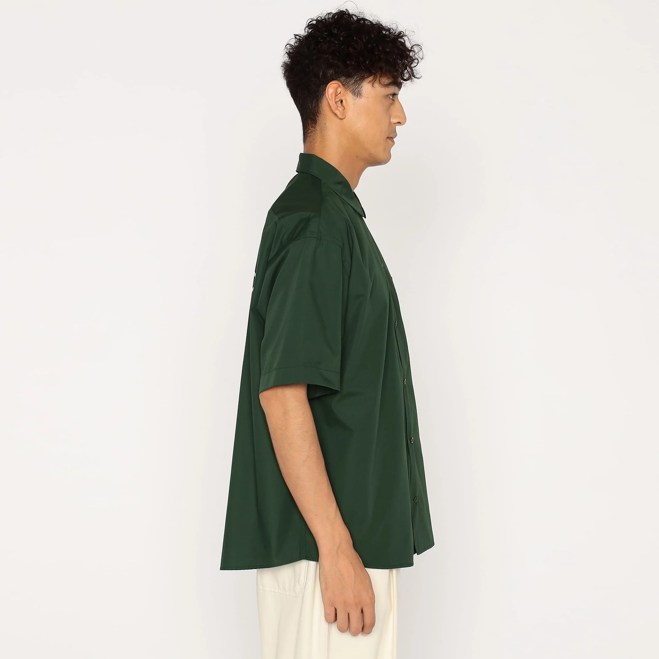 Men's Back Logo Short Sleeve Work Shirt - Image 3