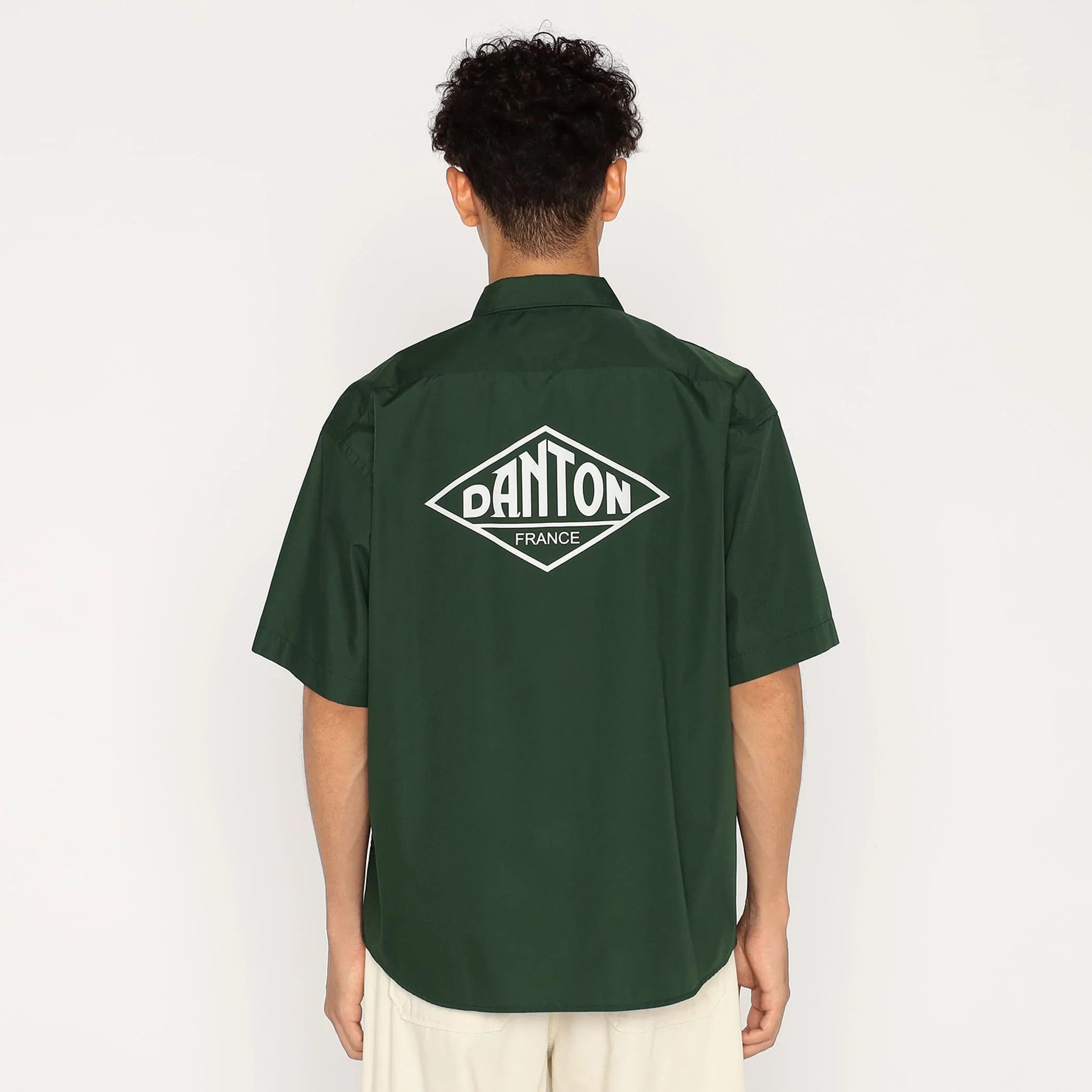 Men's Back Logo Short Sleeve Work Shirt - Image 5