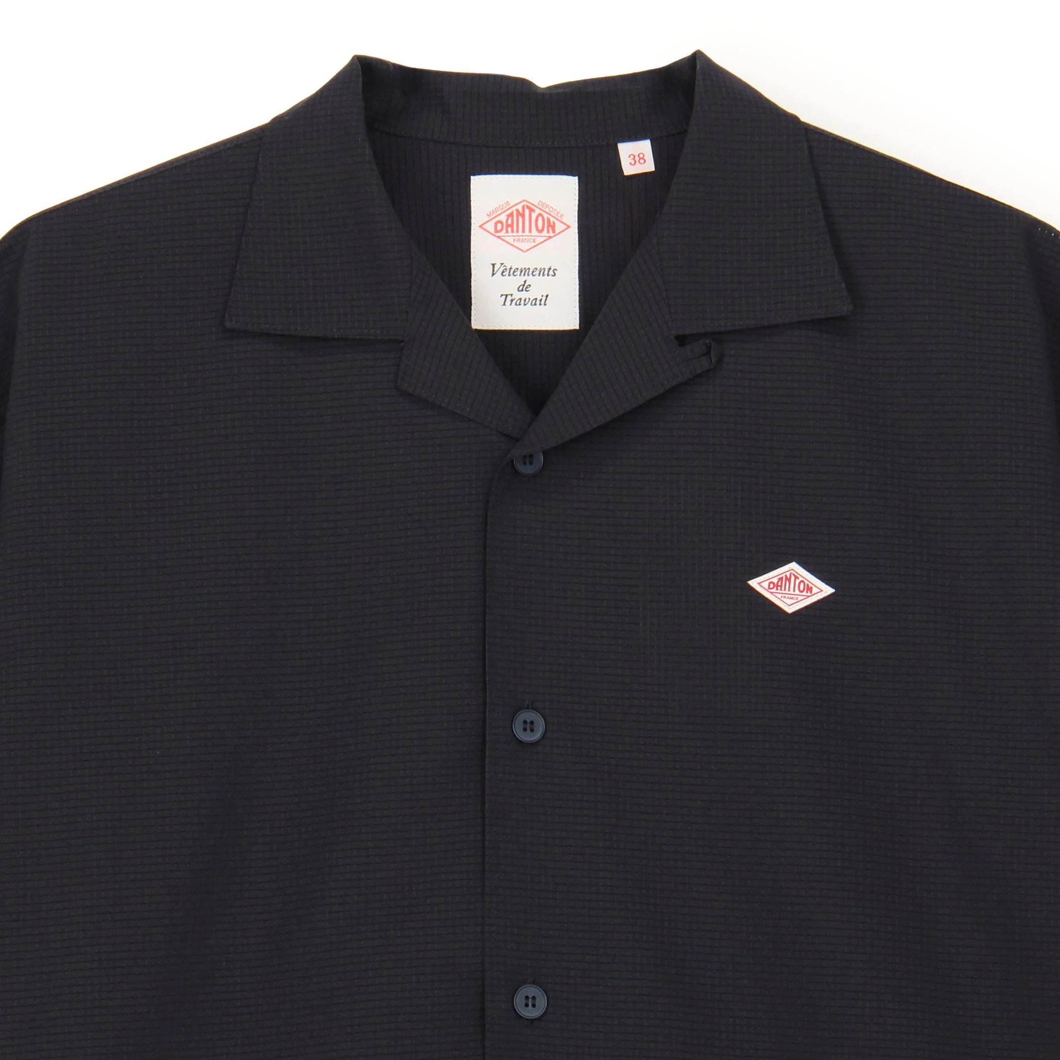 Store-Exclusive Men's DotAir® Open Collar Shirt - Image 3