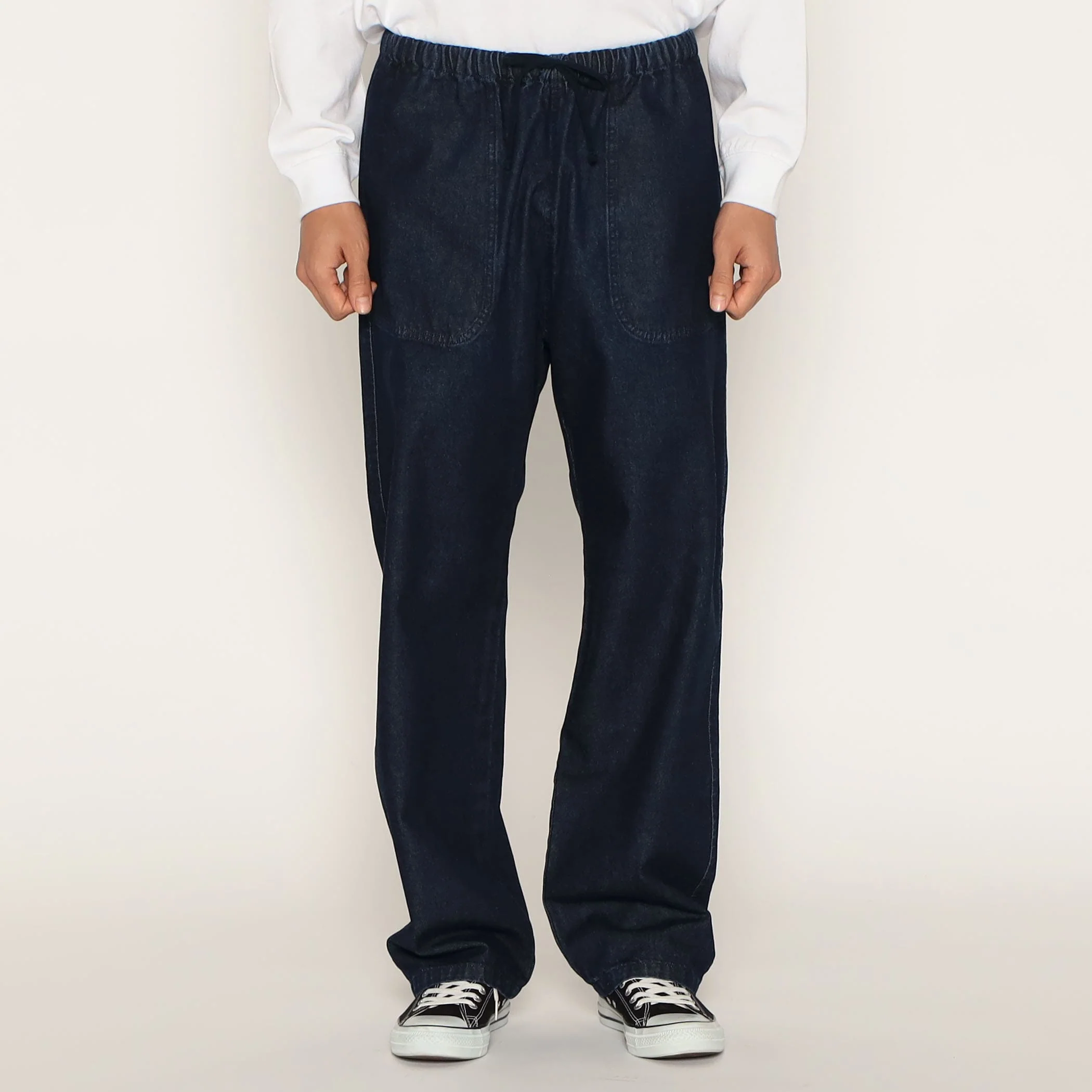 Men's Denim Easy Pants - Image 3