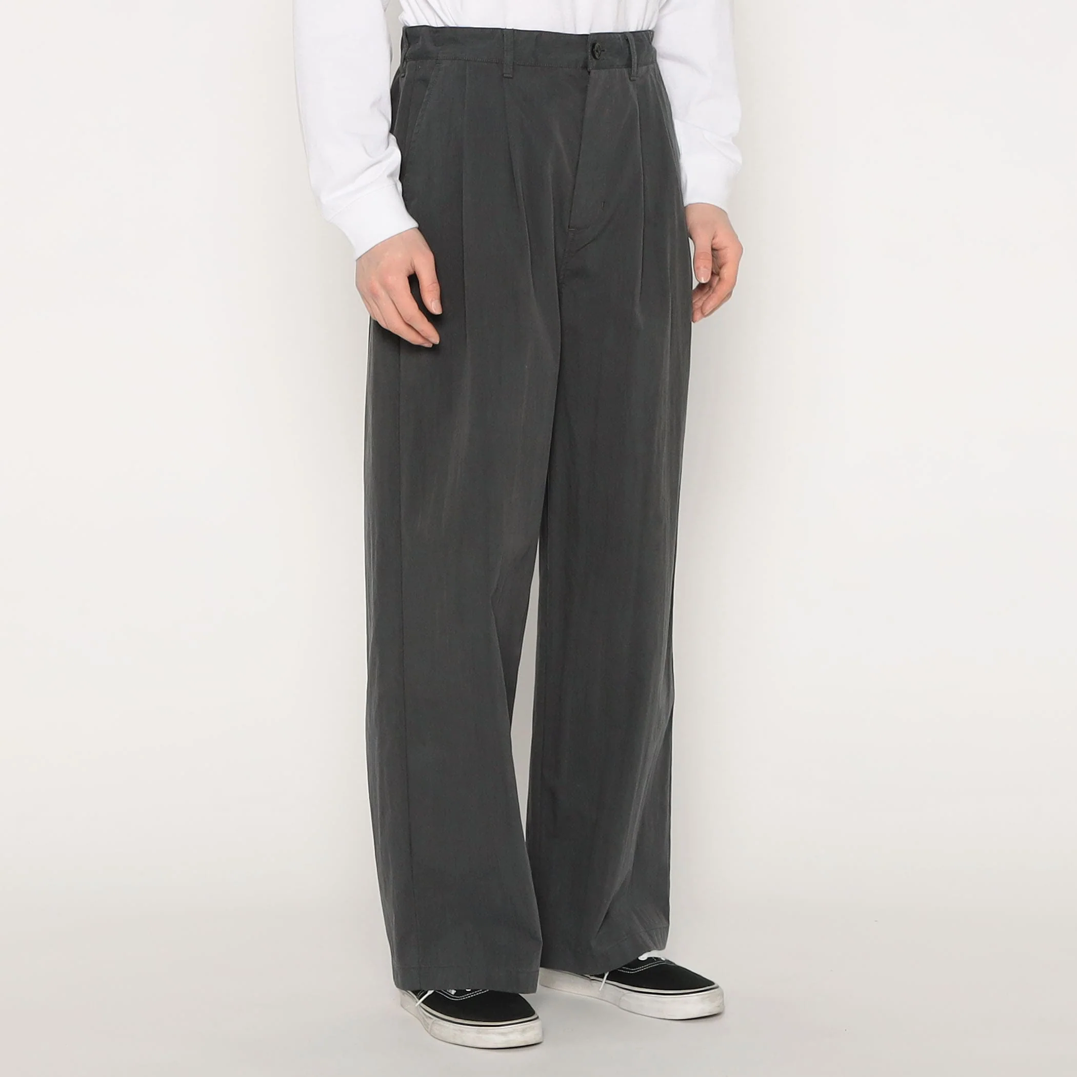 Men's C/N Twill Double Pleated Easy Pants - Image 3