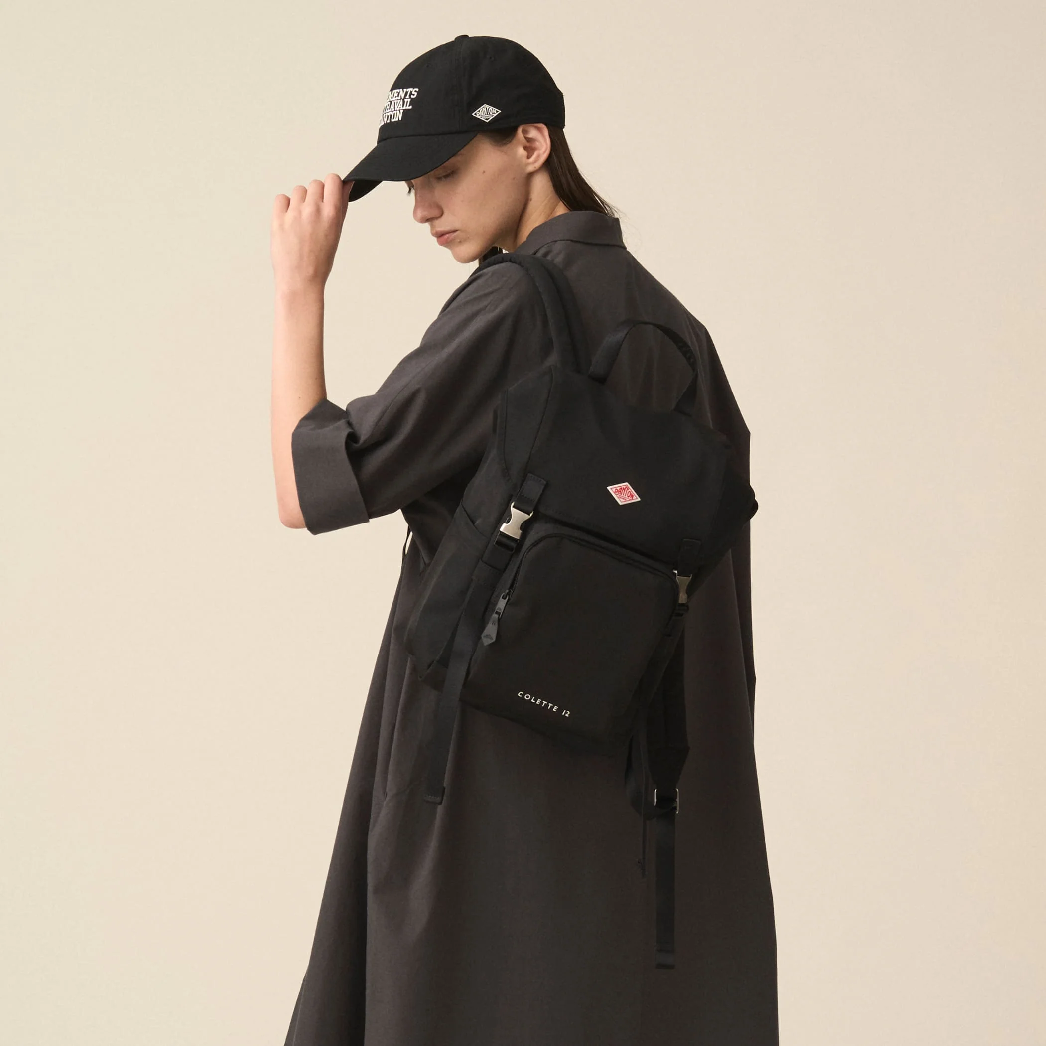 COLETTE 12 - Polyester Twill Flap Top Rucksack - Image 3