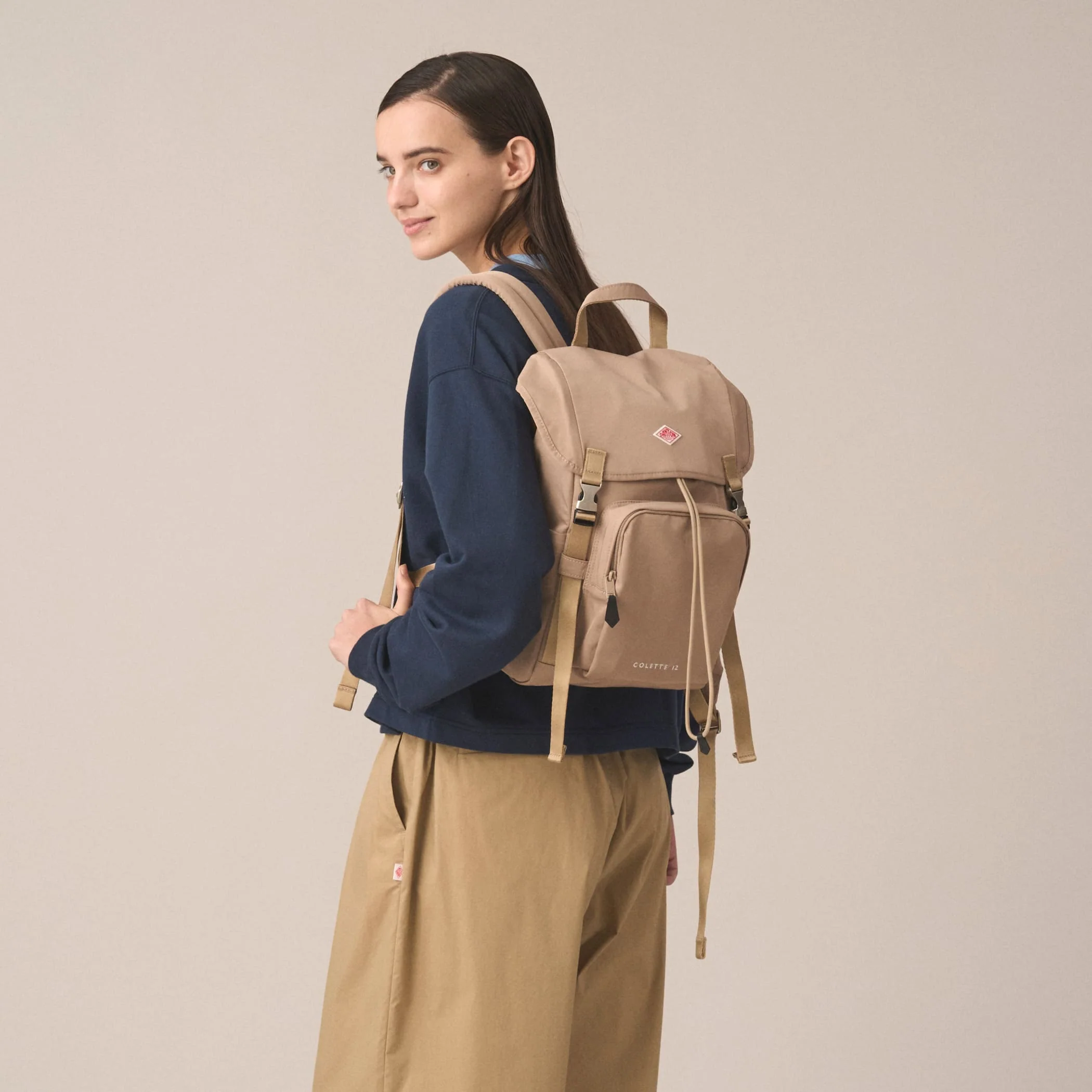 COLETTE 12 - Polyester Twill Flap Top Rucksack - Image 4